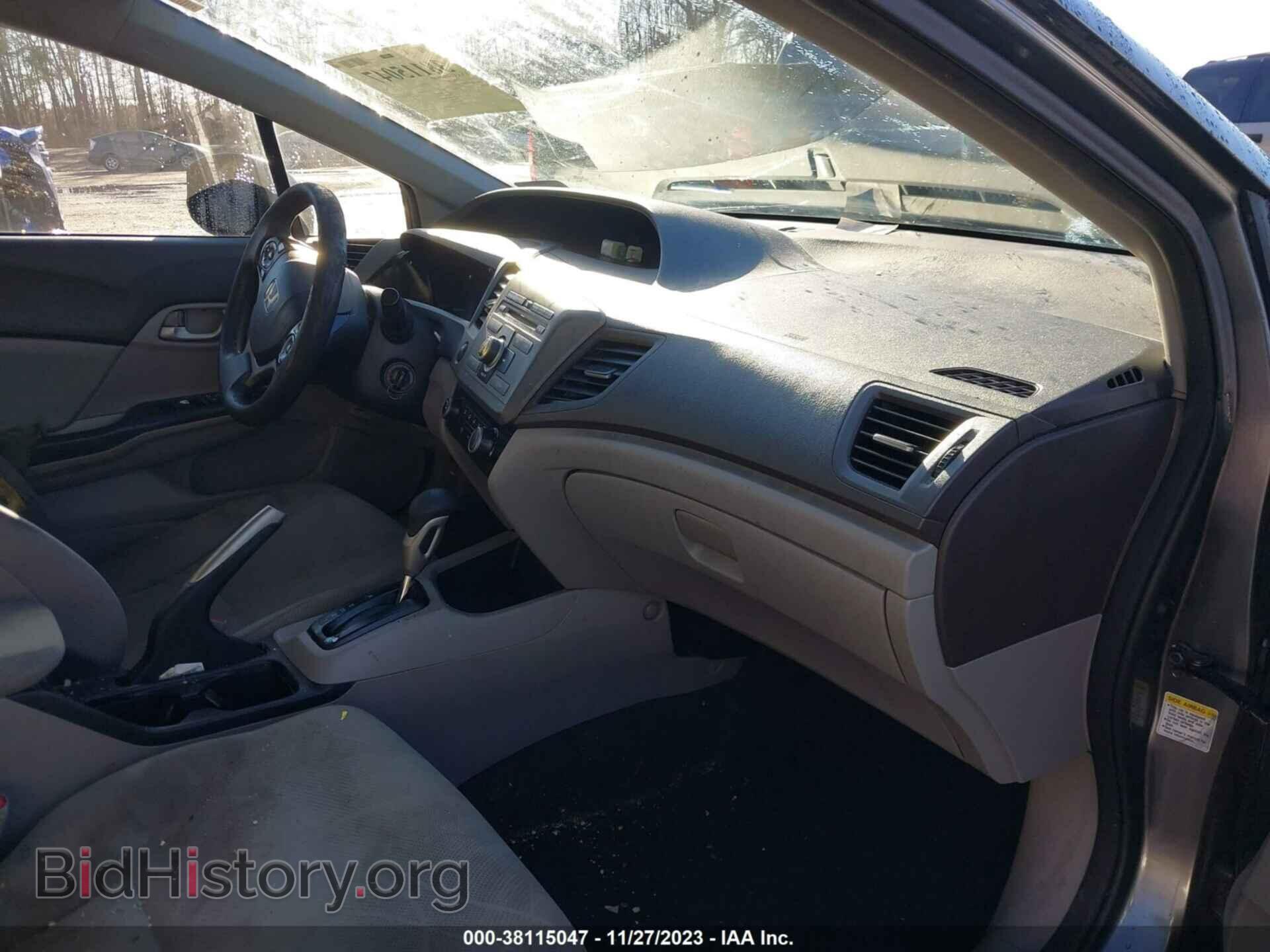 2012 HONDA CIVIC - VIN: 2HGFB2F6XCH322139 - Photo 5