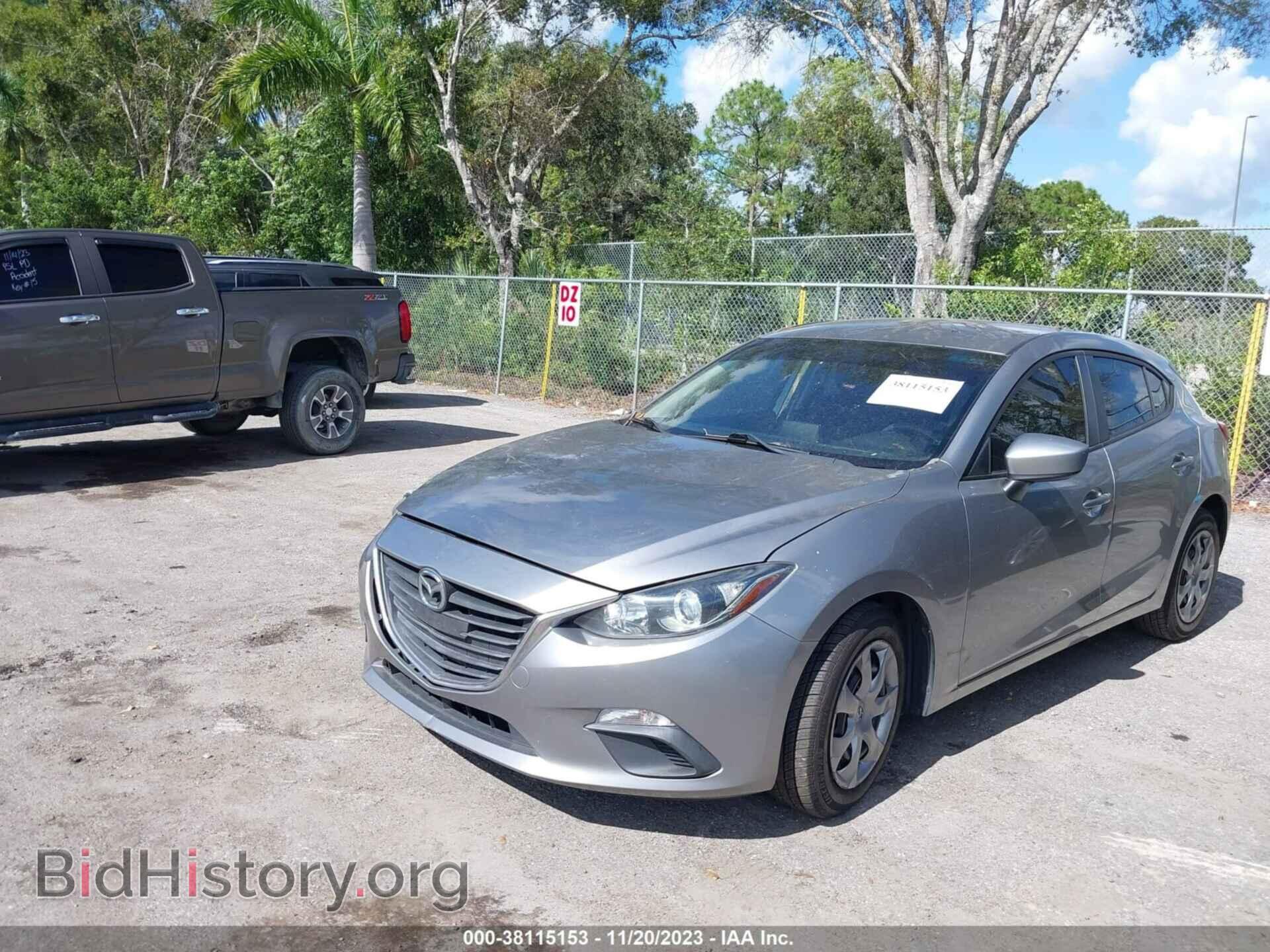 2015 MAZDA MAZDA3 - VIN: 3MZBM1K7XFM133378 - Фото 2