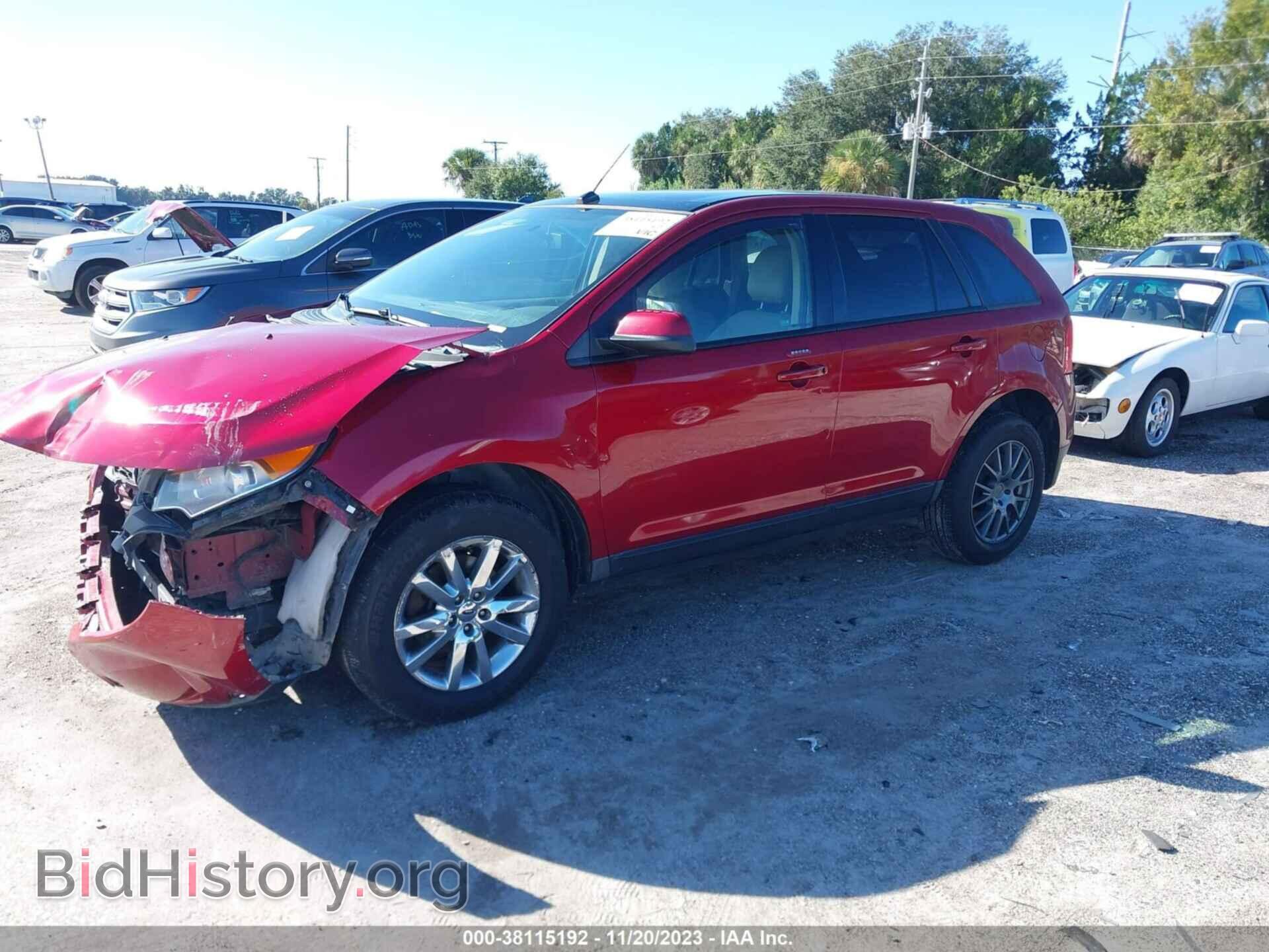 2014 FORD EDGE - VIN: 2FMDK4JC2EBB43934 - Фото 2