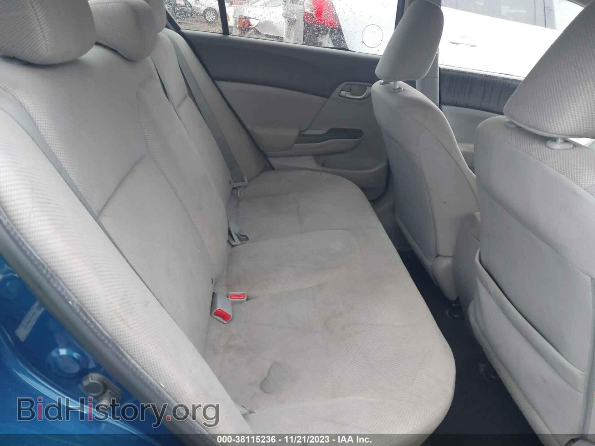 2012 HONDA CIVIC - VIN: 19XFB2F55CE067806 - Фото 8