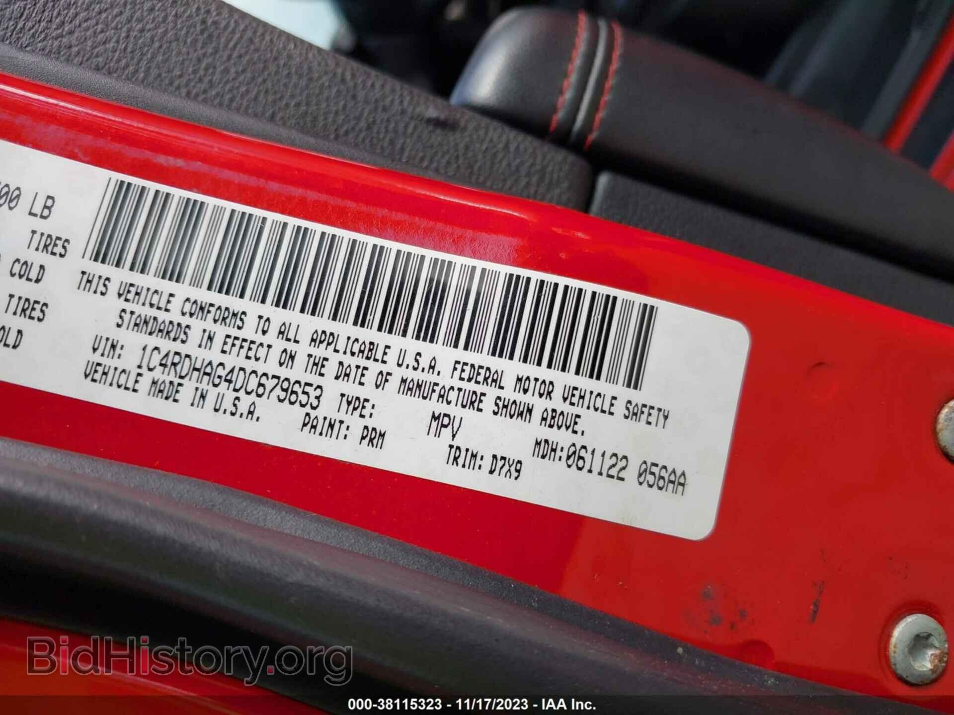 2013 DODGE DURANGO - VIN: 1C4RDHAG4DC679653 - Photo 9