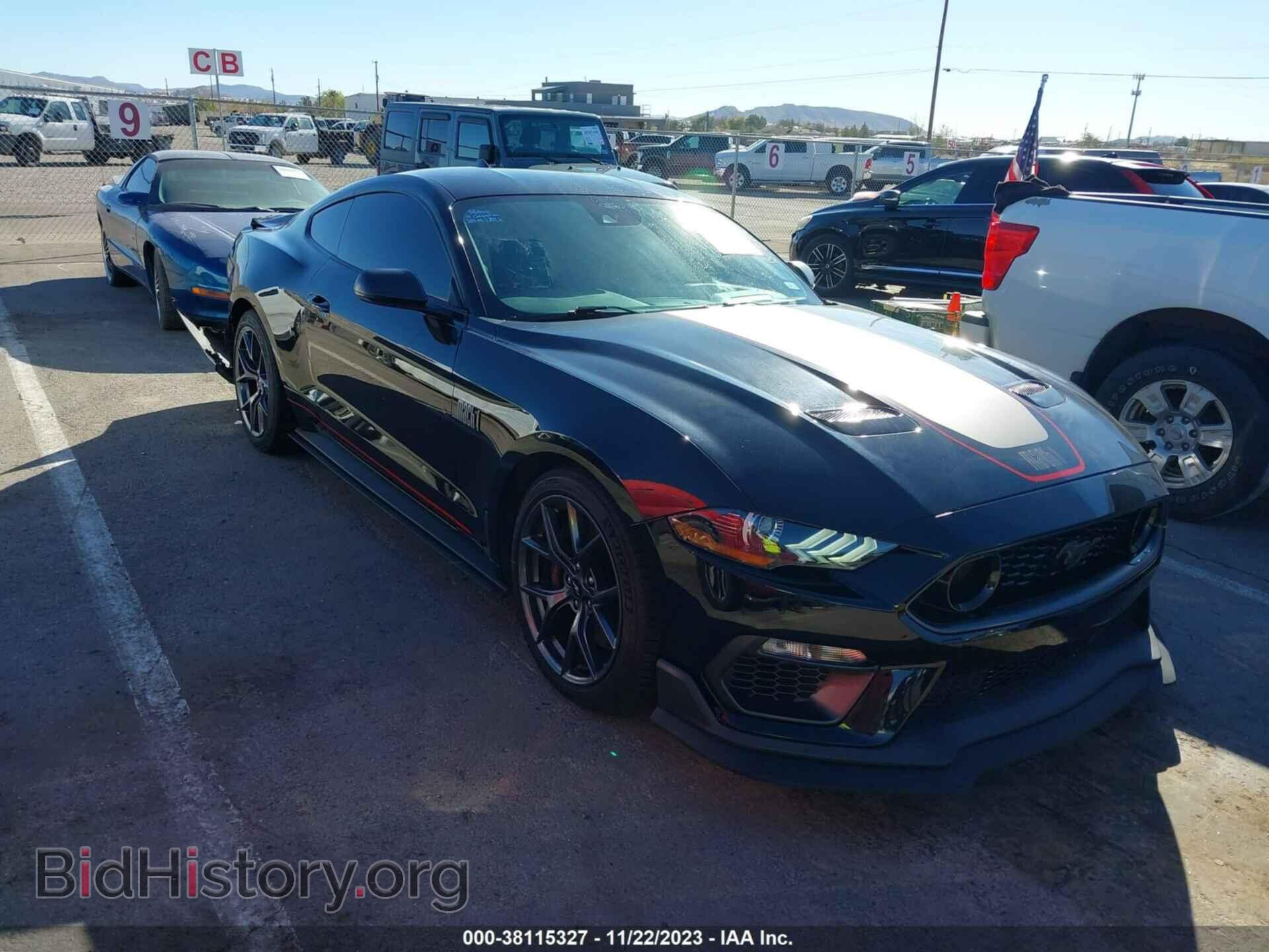 Photo 1FA6P8R01M5555965 - FORD MUSTANG 2021