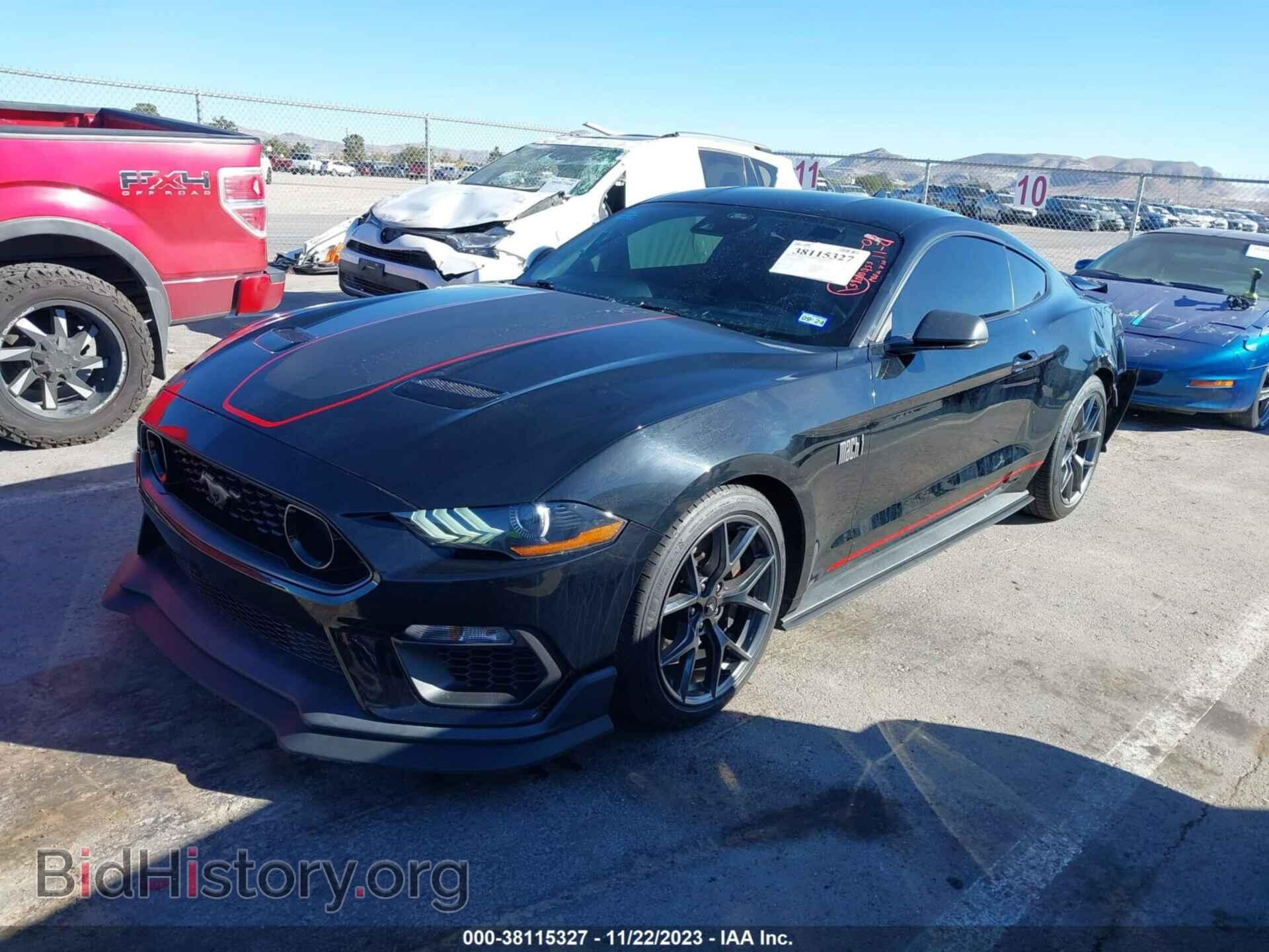2021 FORD MUSTANG - VIN: 1FA6P8R01M5555965 - Фото 2
