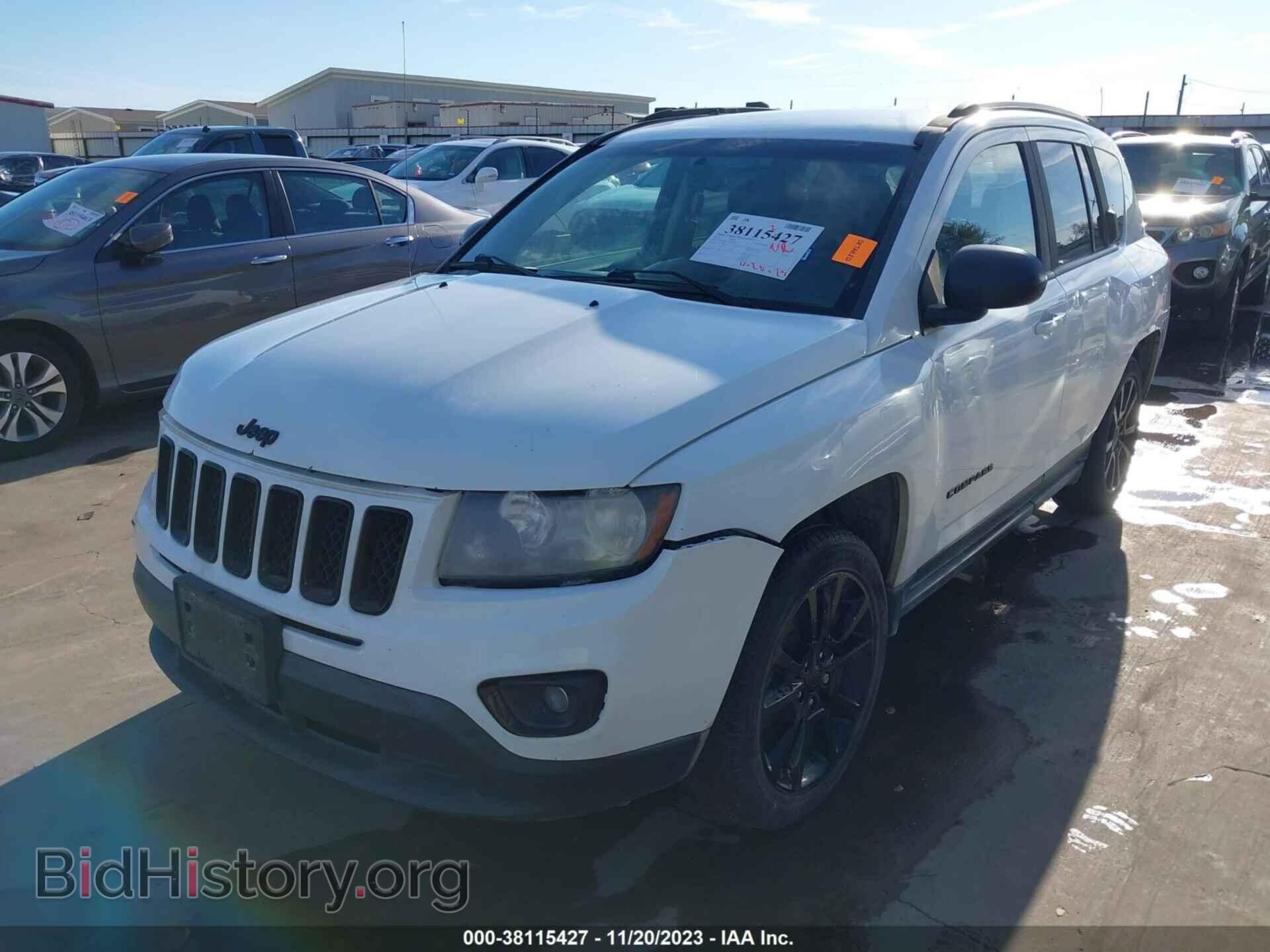 2015 JEEP COMPASS - VIN: 1C4NJCBAXFD209581 - Фото 2