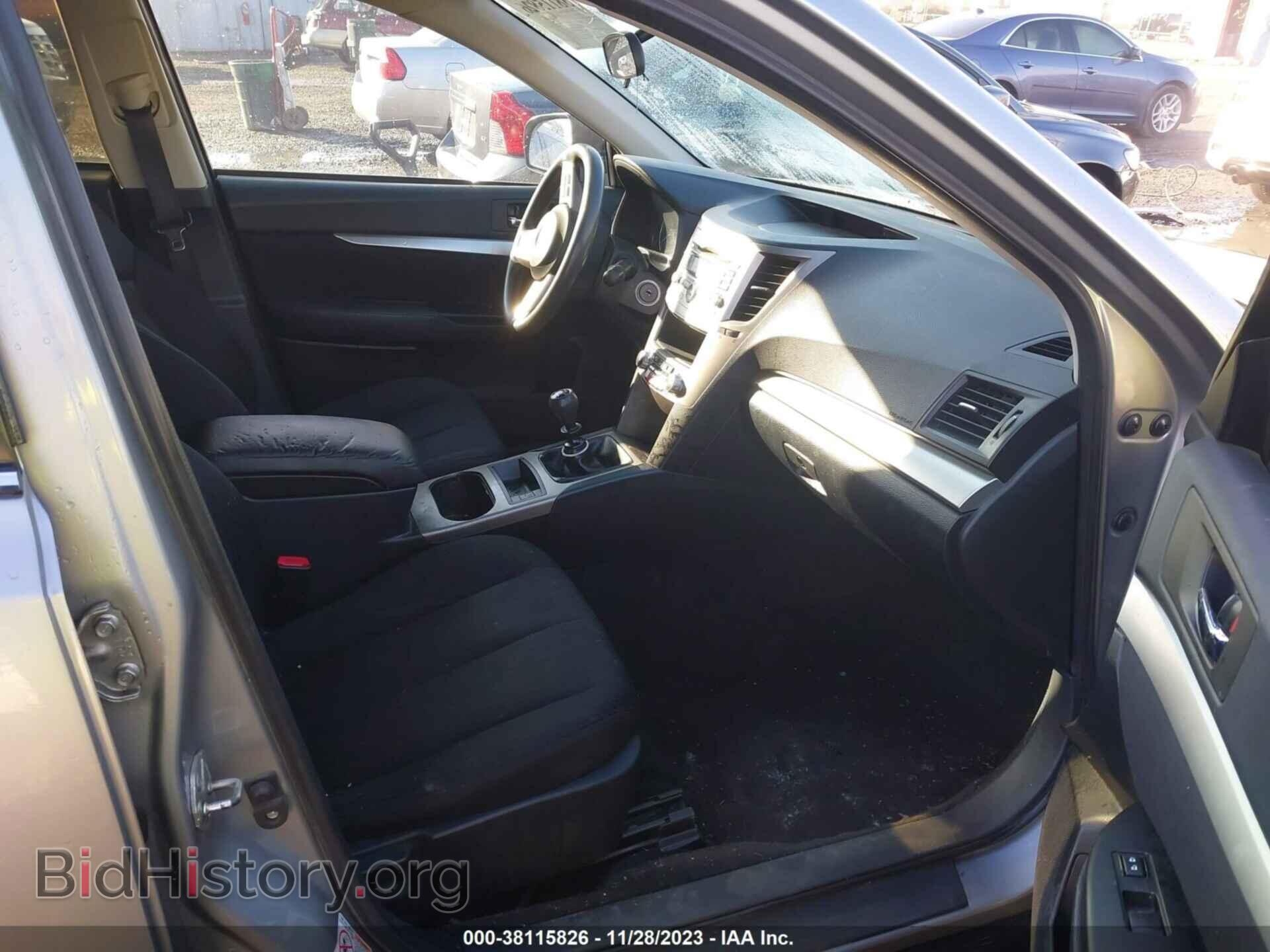 2011 SUBARU OUTBACK - VIN: 4S4BRBAC7B1376108 - Фото 5