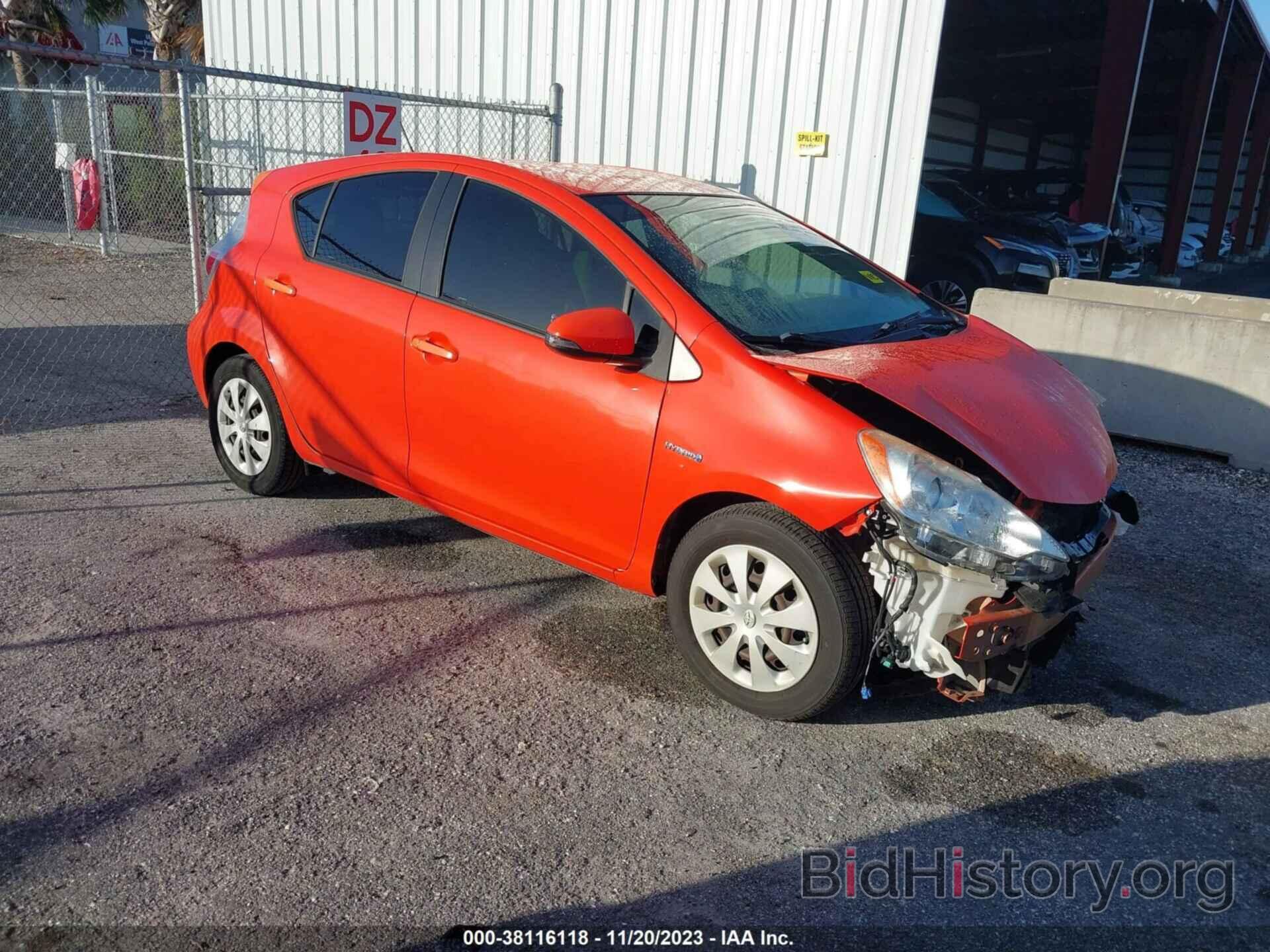 Photo JTDKDTB38D1052689 - TOYOTA PRIUS C 2013