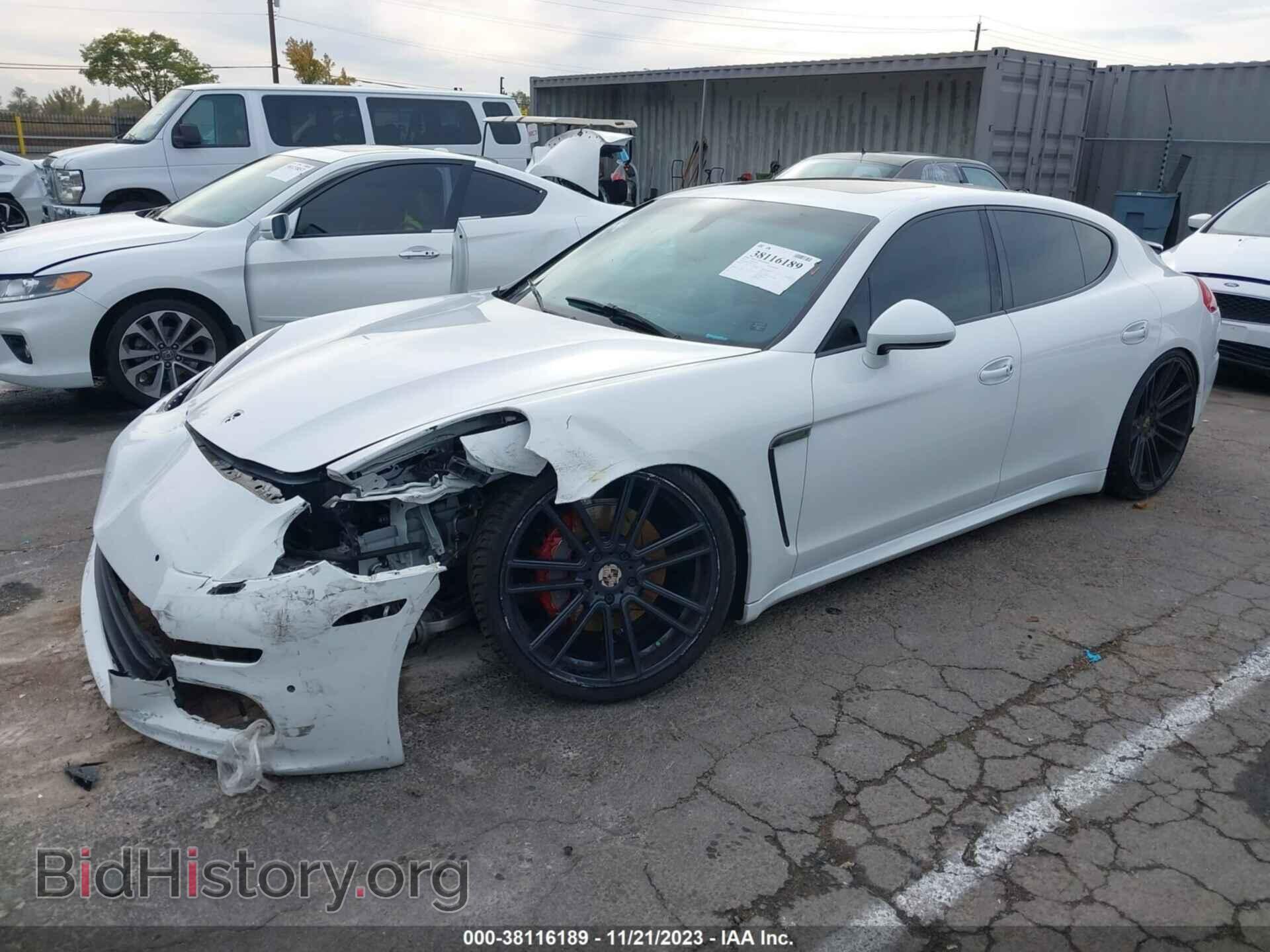 2014 PORSCHE PANAMERA - VIN: WP0AA2A76EL007839 - Фото 2