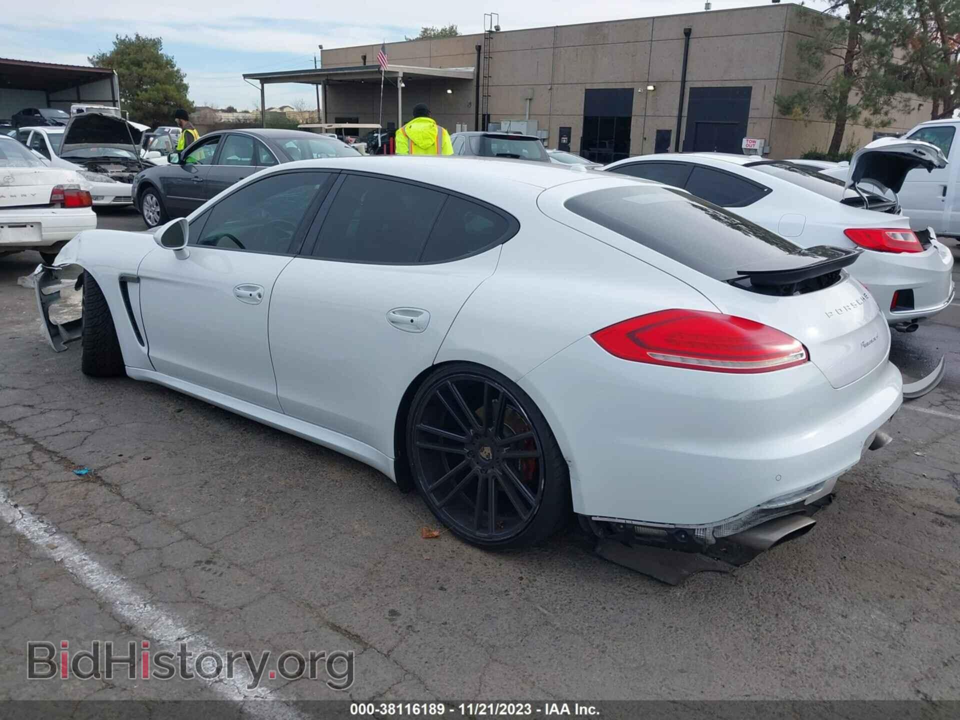 2014 PORSCHE PANAMERA - VIN: WP0AA2A76EL007839 - Фото 3