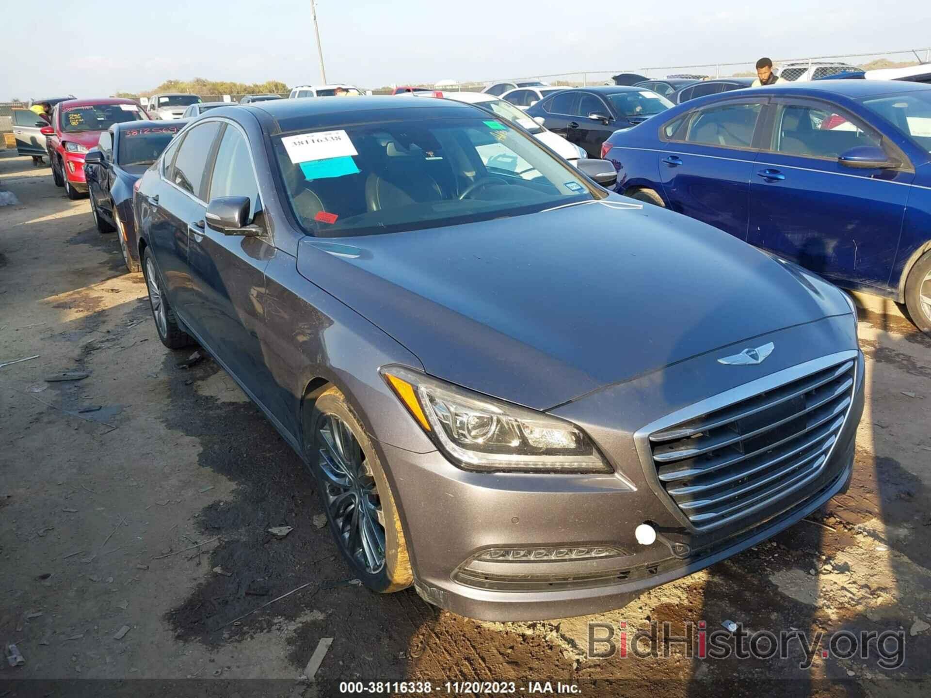 Photo KMHGN4JF2FU086015 - HYUNDAI GENESIS 2015