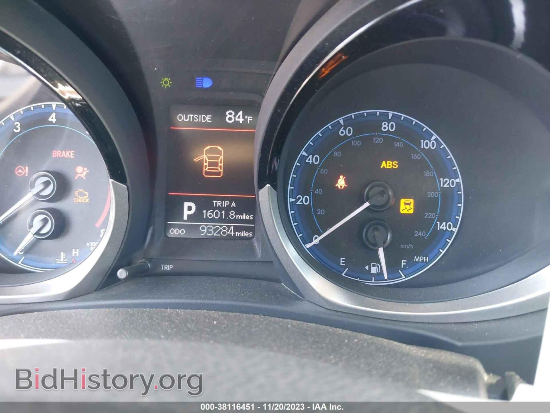 2014 TOYOTA COROLLA - VIN: 5YFBURHE4EP046803 - Фото 7