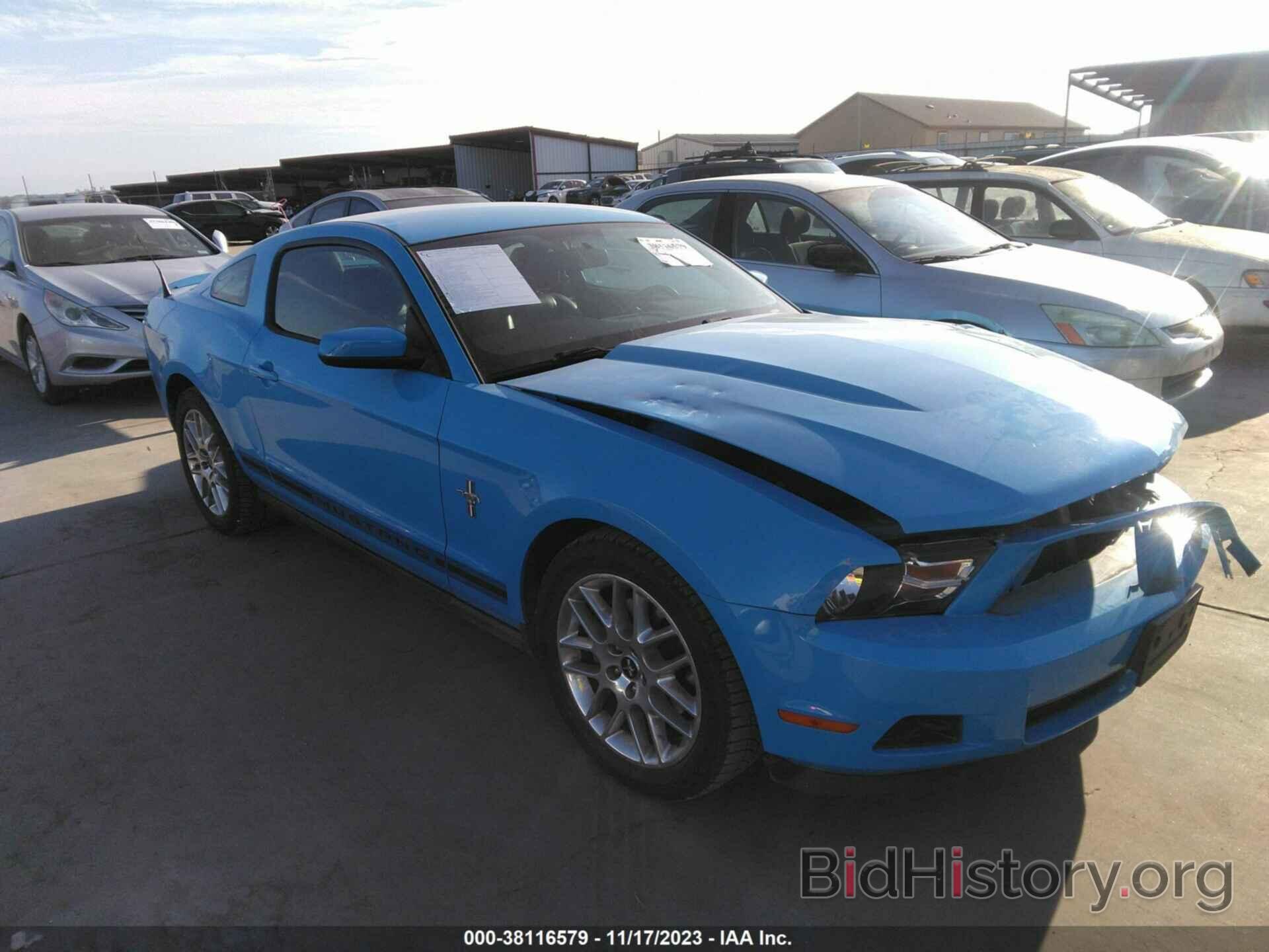 Photo 1ZVBP8AM5C5281009 - FORD MUSTANG 2012
