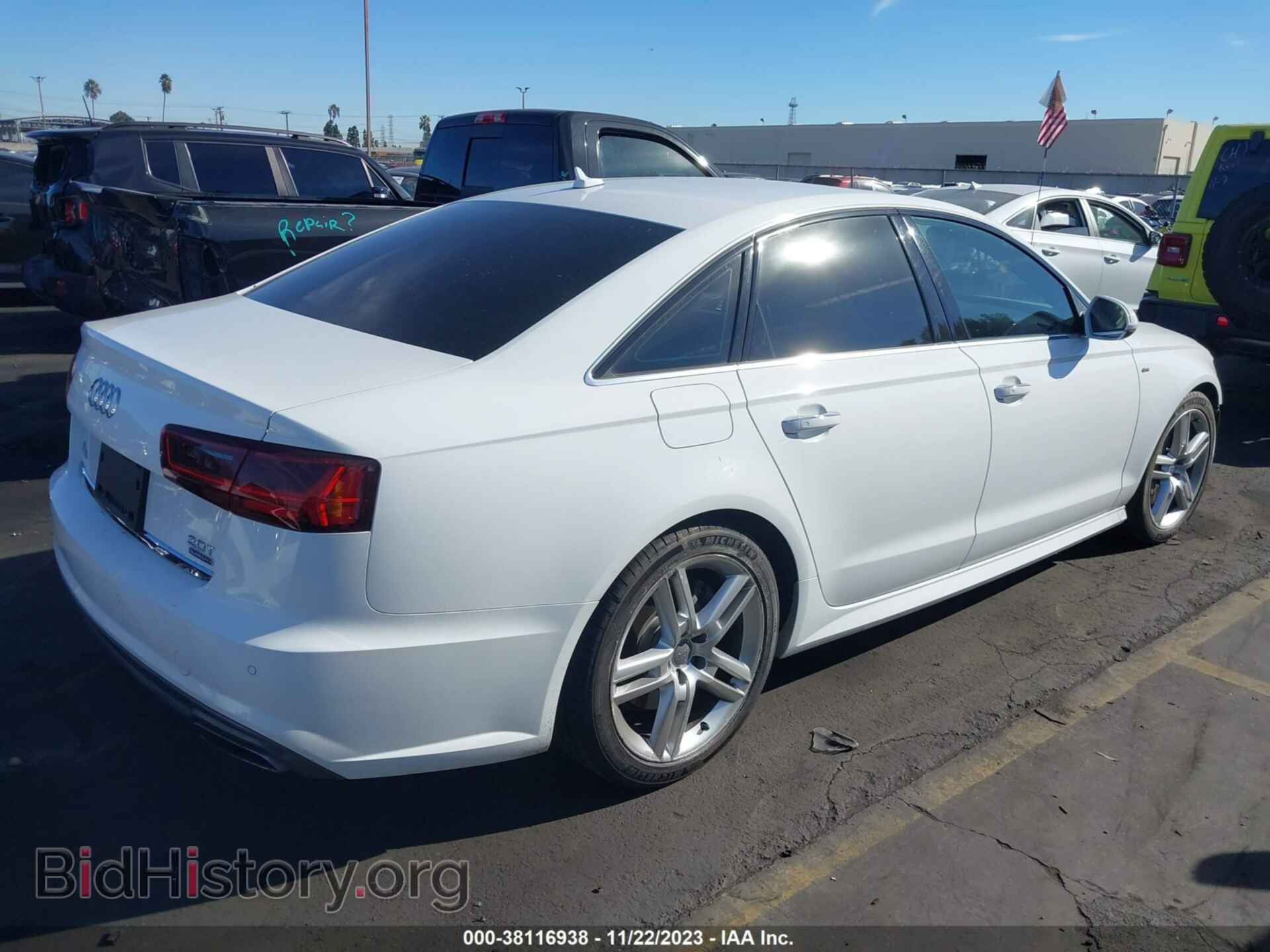 2016 AUDI A6 - VIN: WAUGFAFC3GN017826 - Фото 4