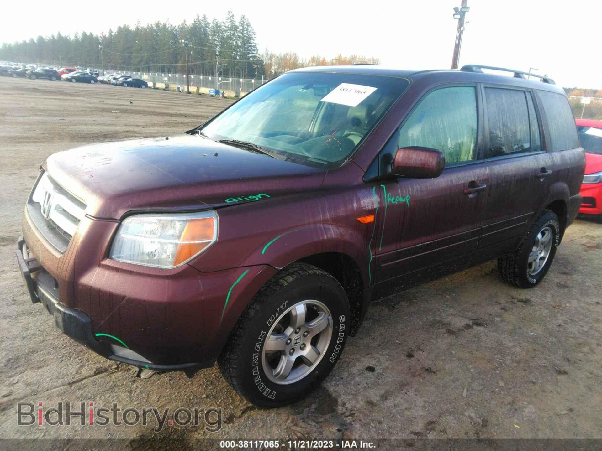 2008 HONDA PILOT - VIN: 5FNYF187X8B002182 - Фото 2