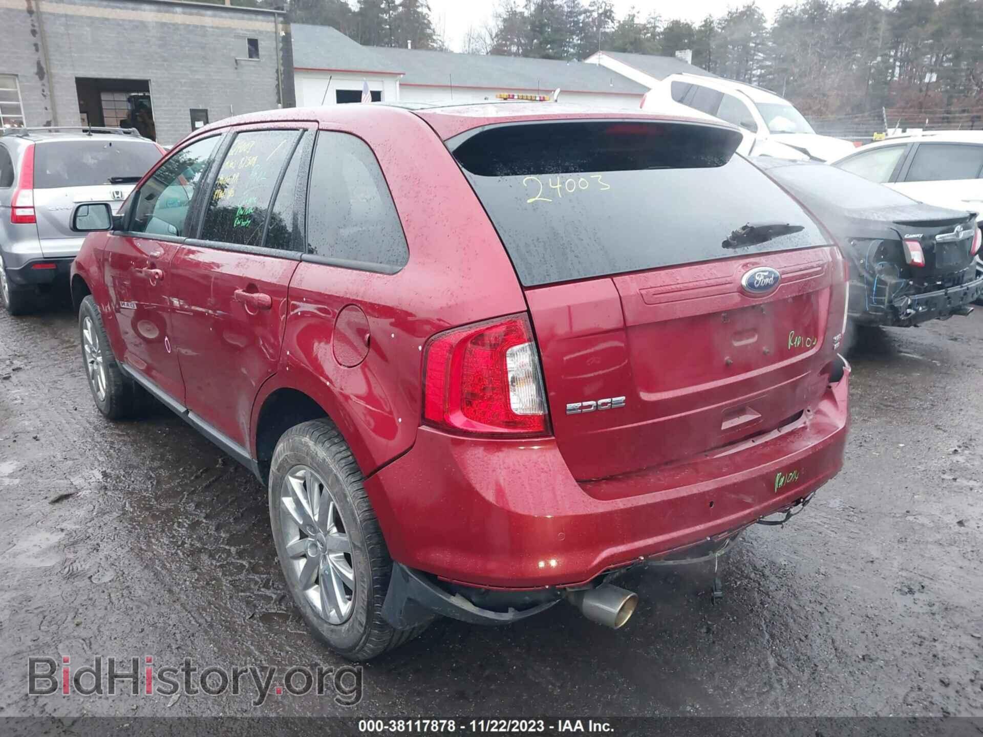 2013 FORD EDGE - VIN: 2FMDK4JC4DBC20124 - Фото 3