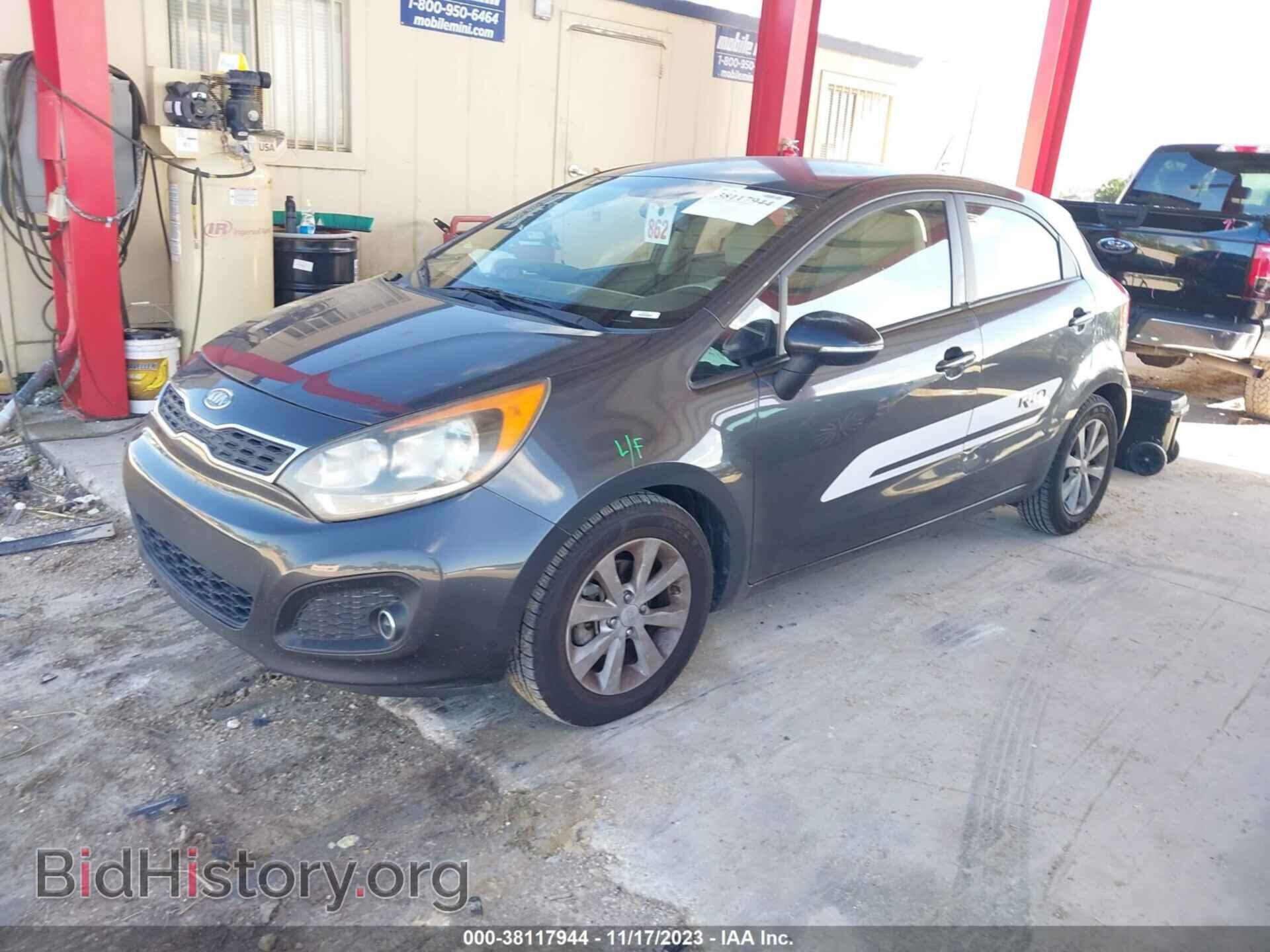 2013 KIA RIO - VIN: KNADN5A38D6103787 - Фото 2