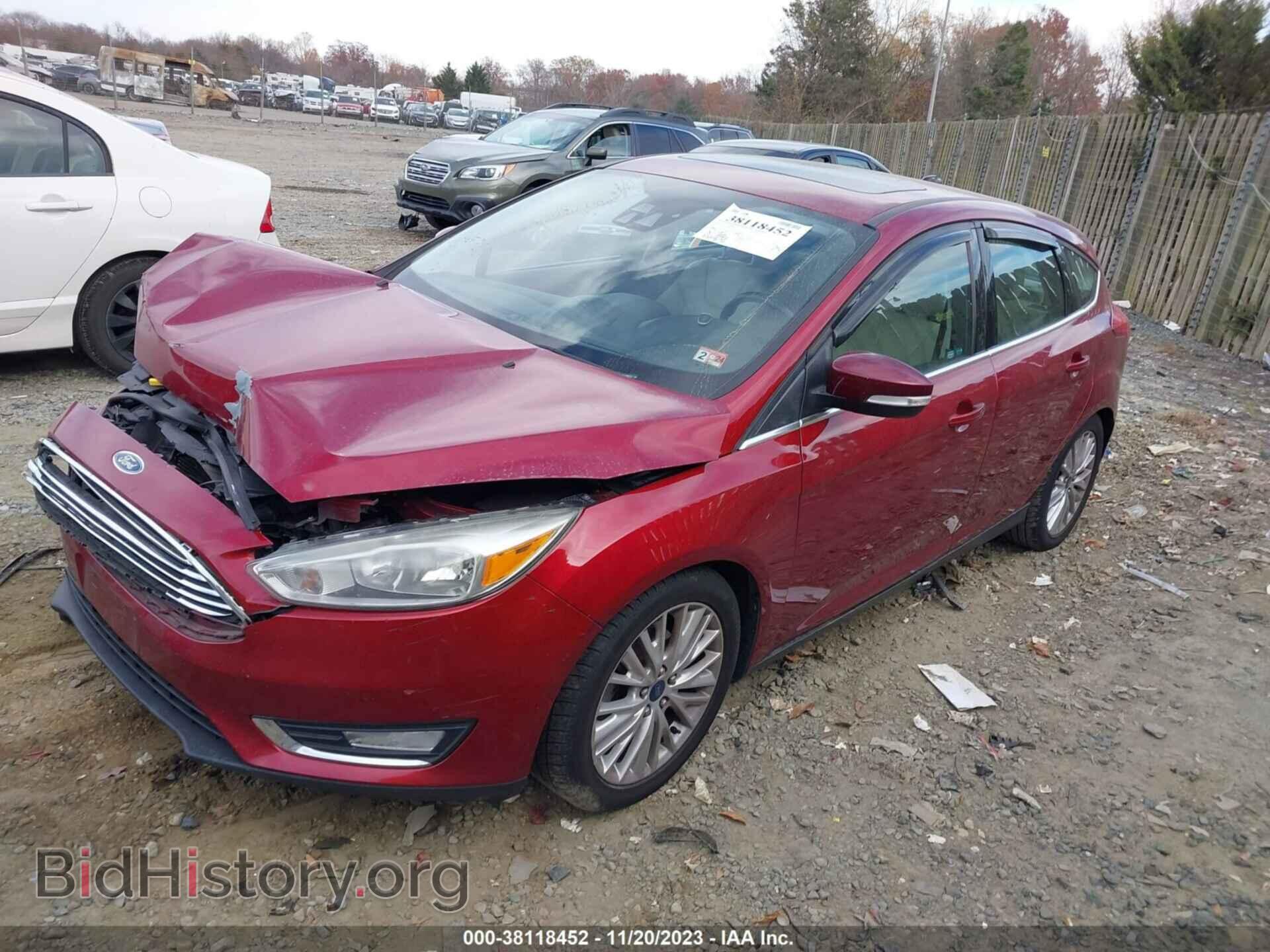 2015 FORD FOCUS - VIN: 1FADP3N2XFL228223 - Фото 2
