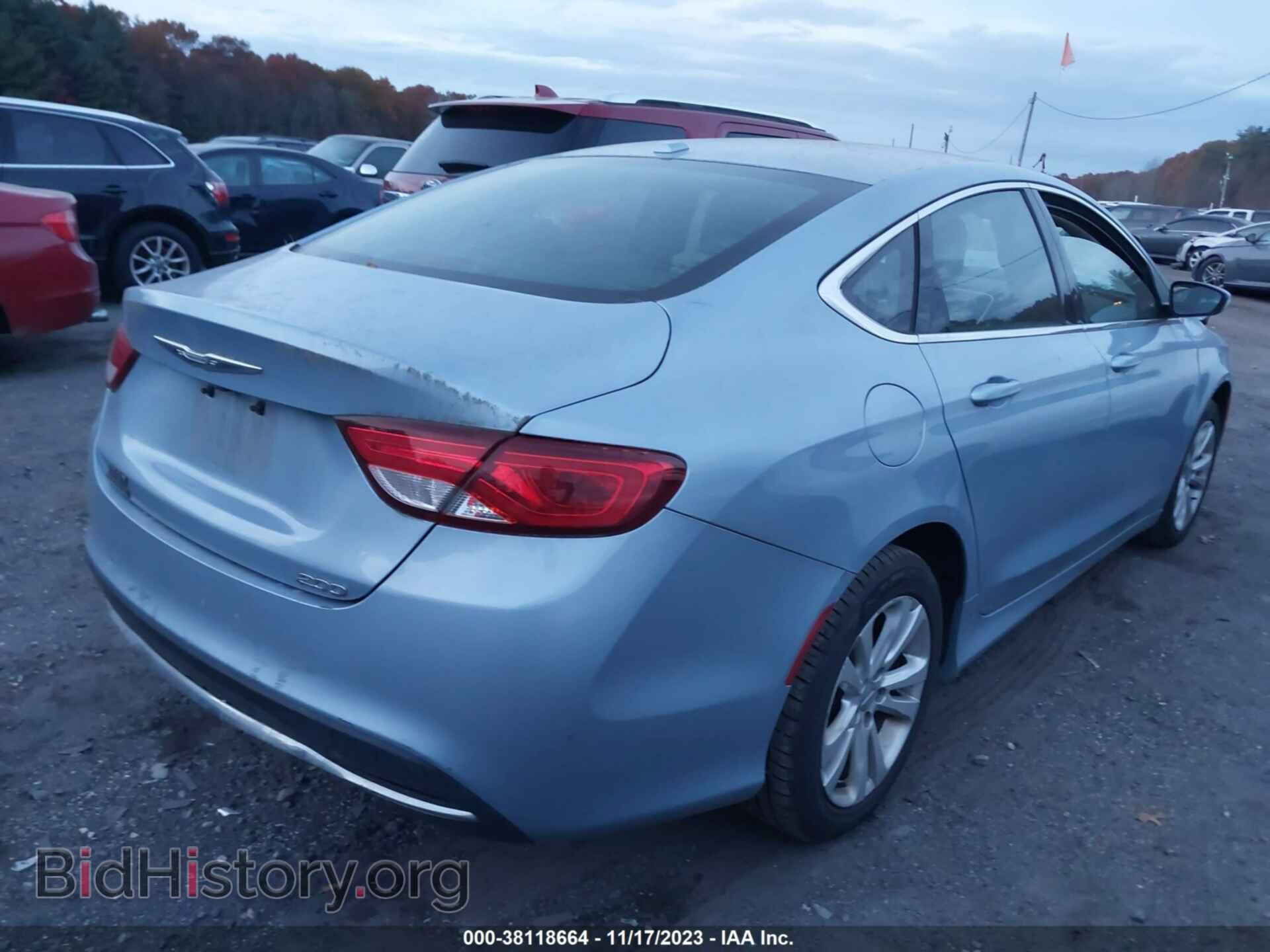 2015 CHRYSLER 200 - VIN: 1C3CCCAB3FN725985 - Фото 4