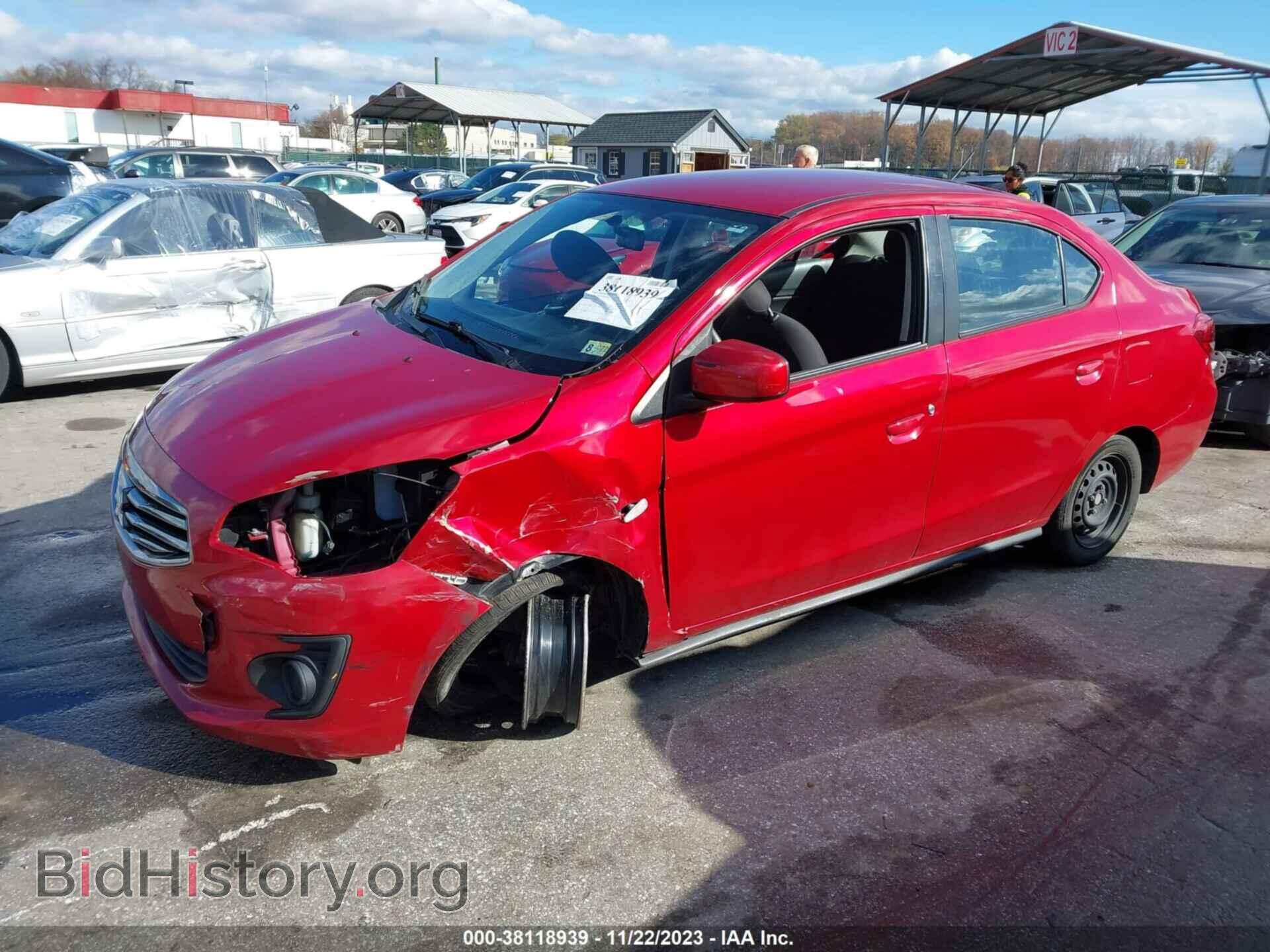2019 MITSUBISHI MIRAGE G4 - VIN: ML32F3FJ7KHF18352 - Фото 2