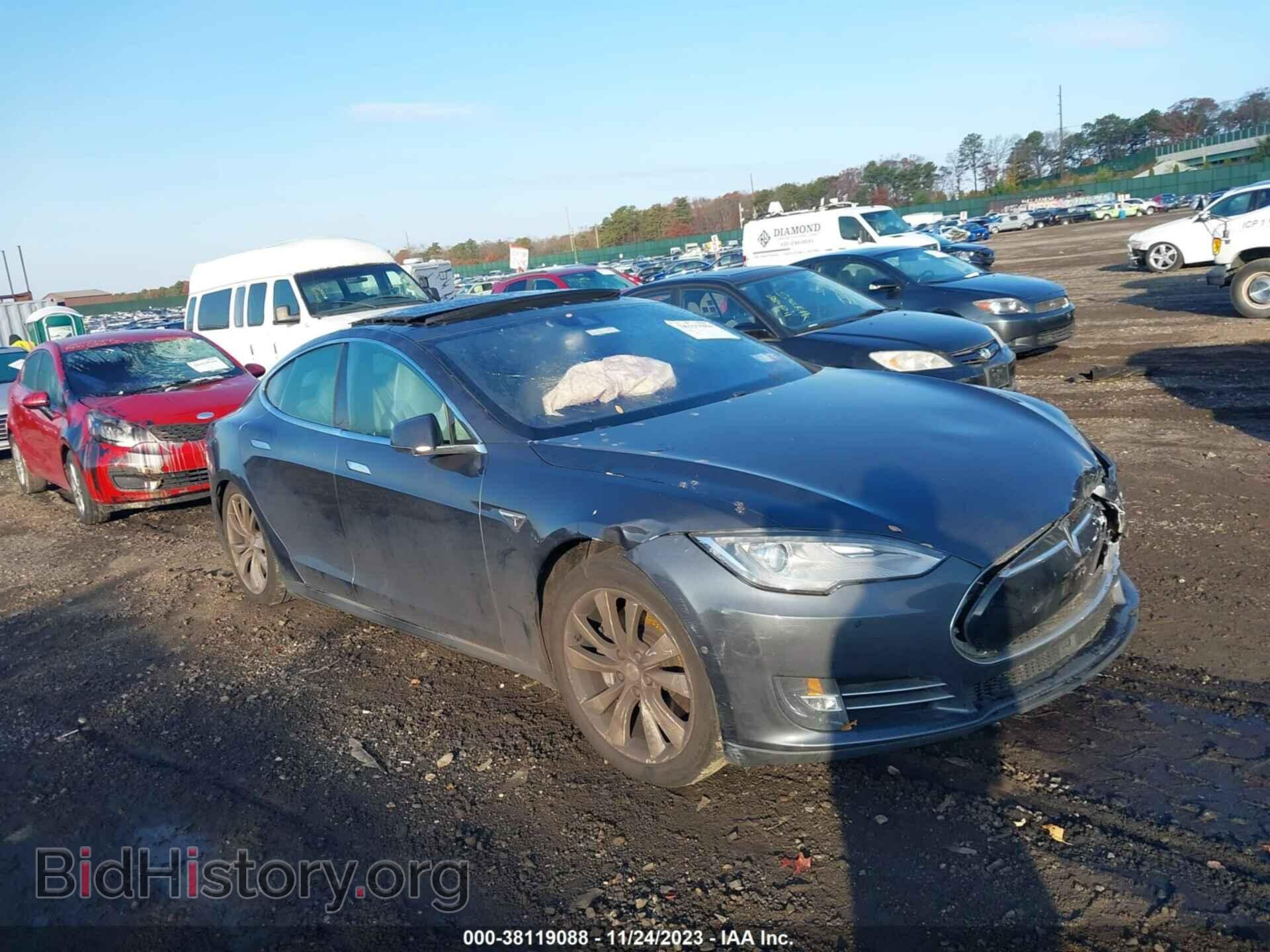Photo 5YJSA1E21FF111124 - TESLA MODEL S 2015