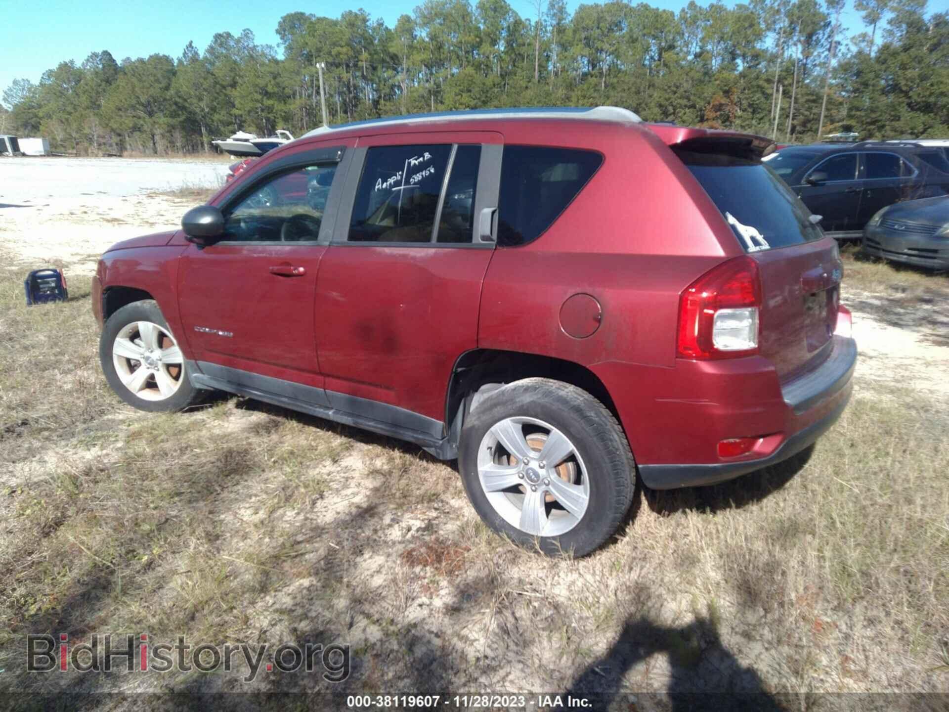 2012 JEEP COMPASS - VIN: 1C4NJCBAXCD662496 - Фото 3