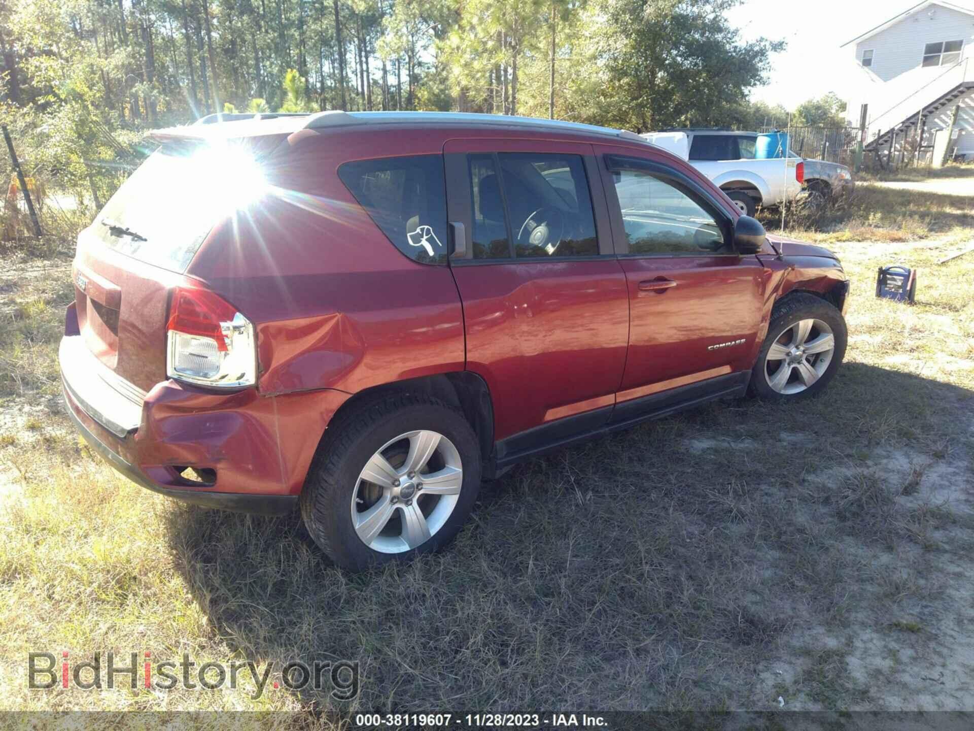 2012 JEEP COMPASS - VIN: 1C4NJCBAXCD662496 - Фото 4