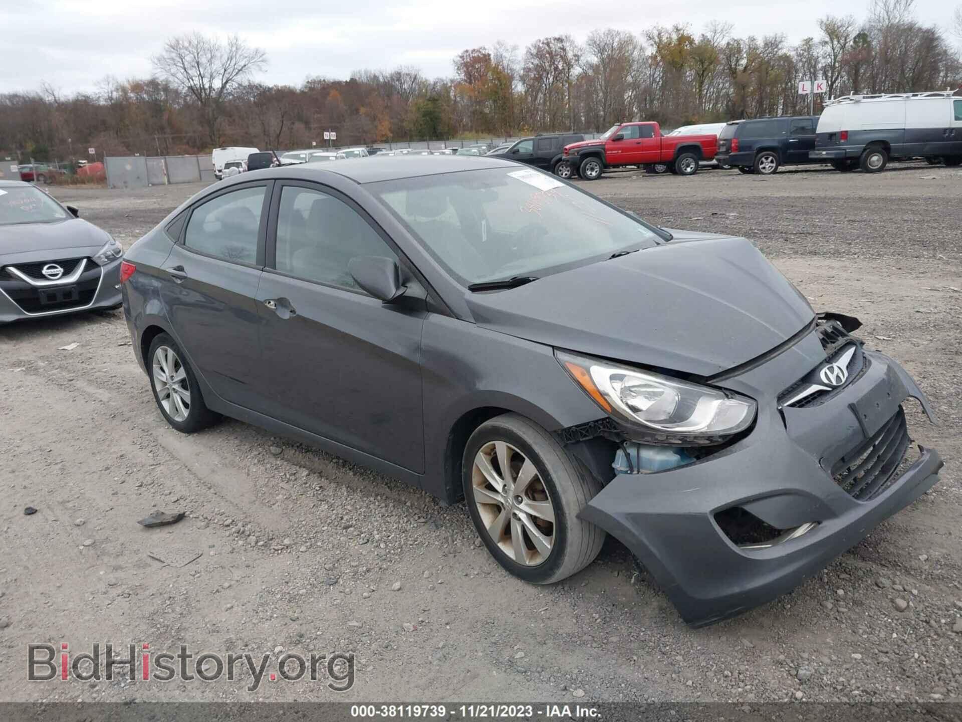 Photo KMHCU4AE2CU071292 - HYUNDAI ACCENT 2012