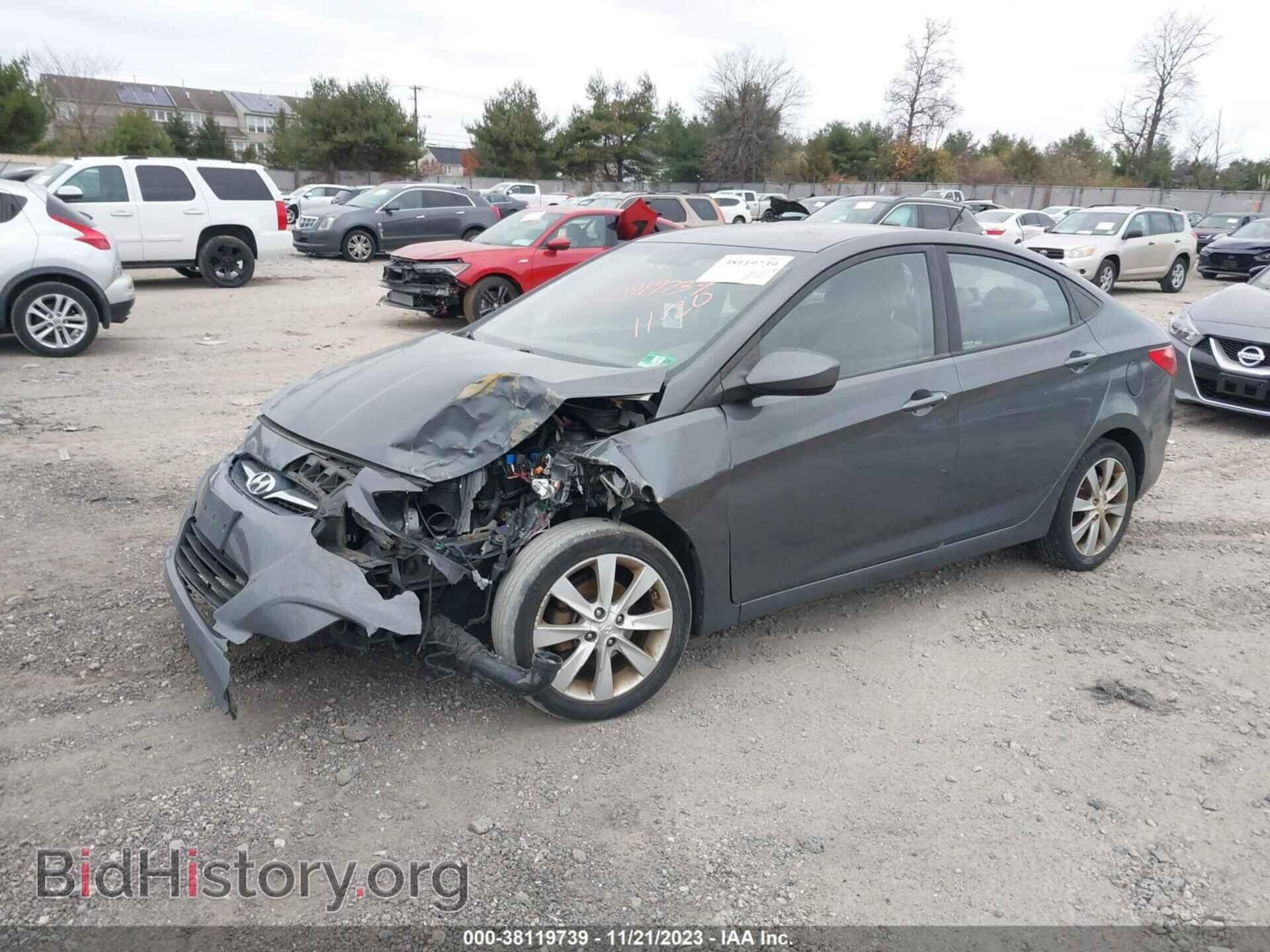 2012 HYUNDAI ACCENT - VIN: KMHCU4AE2CU071292 - Photo 2