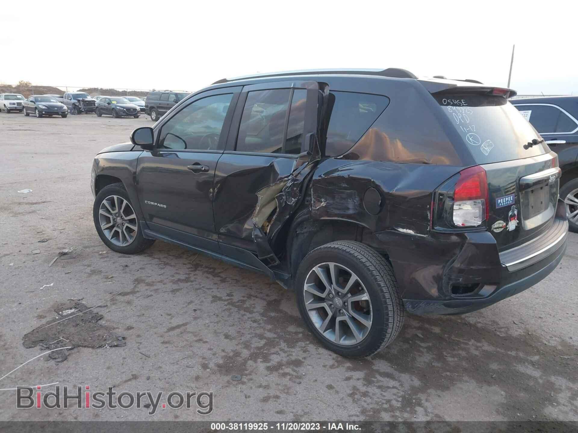 2014 JEEP COMPASS - VIN: 1C4NJCCB3ED744824 - Фото 3