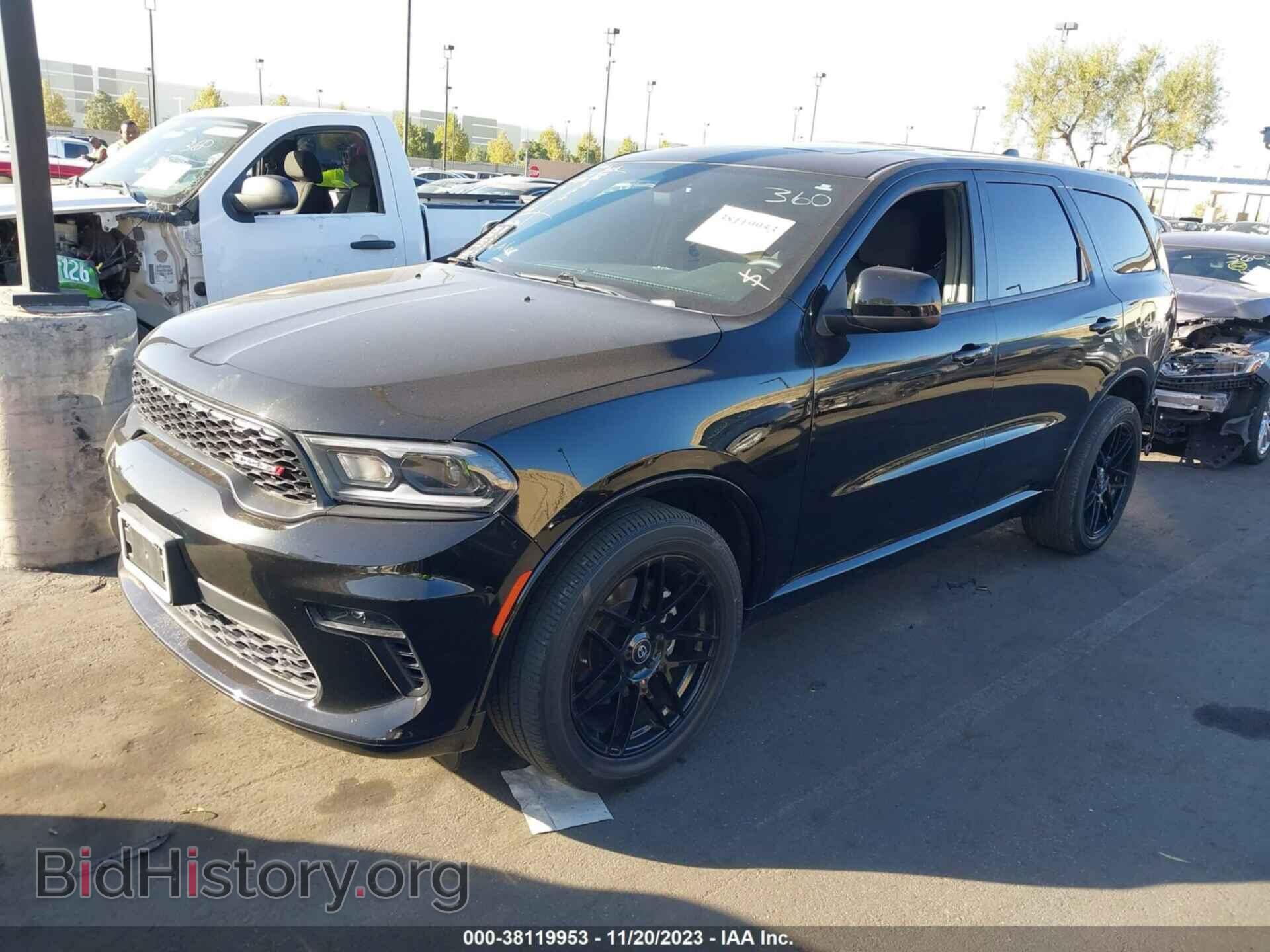 2021 DODGE DURANGO - VIN: 1C4RDHDG3MC573268 - Фото 2
