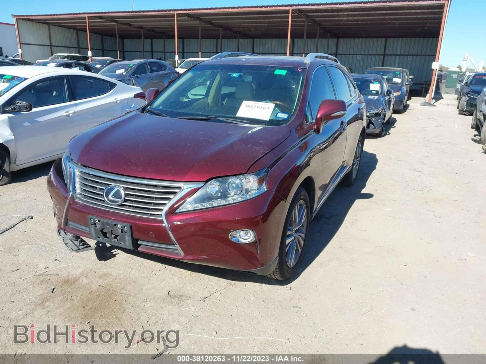 2015 LEXUS RX 350 - VIN: 2T2BK1BA8FC340117 - Фото 2