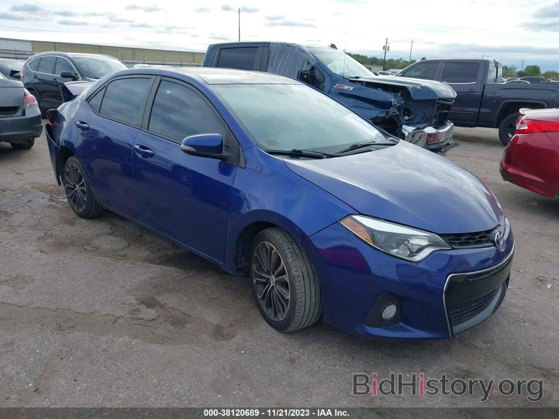 Photo 5YFBURHE1FP346848 - TOYOTA COROLLA 2015