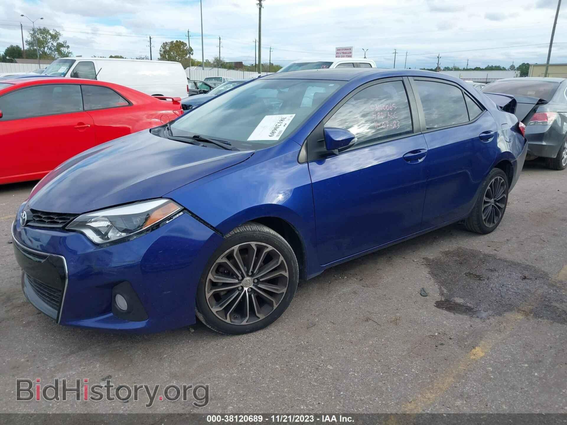 2015 TOYOTA COROLLA - VIN: 5YFBURHE1FP346848 - Фото 2