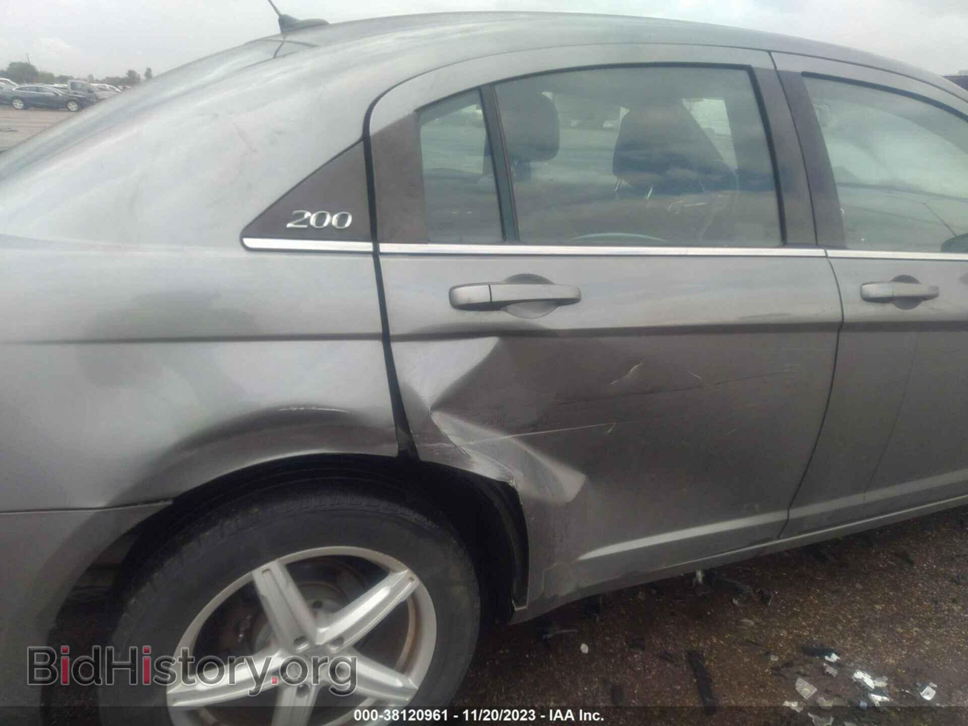 2013 CHRYSLER 200 - VIN: 1C3CCBBB9DN631874 - Фото 6