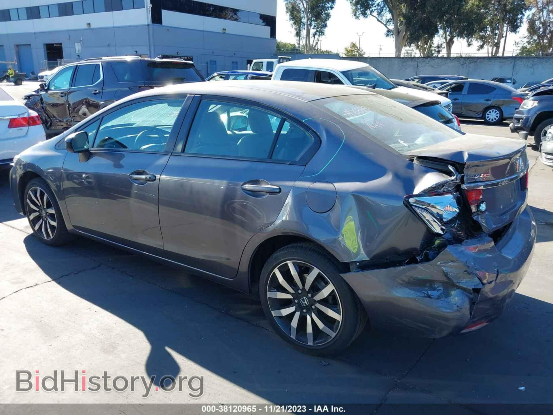 2015 HONDA CIVIC - VIN: 19XFB2F94FE239119 - Фото 3