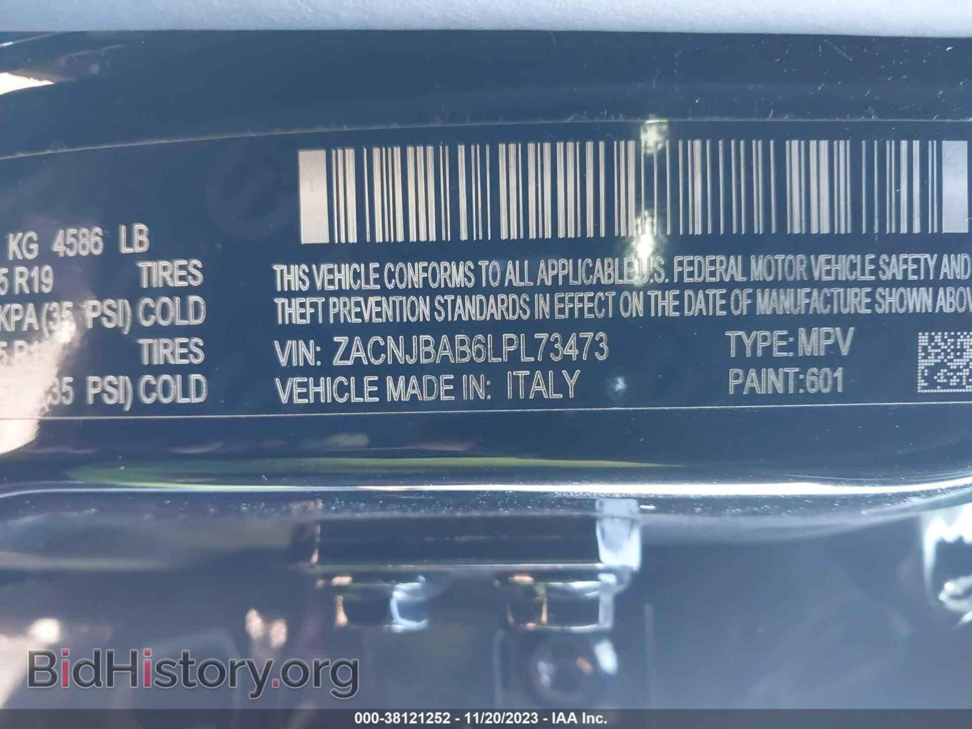 2020 JEEP RENEGADE - VIN: ZACNJBAB6LPL73473 - Фото 9