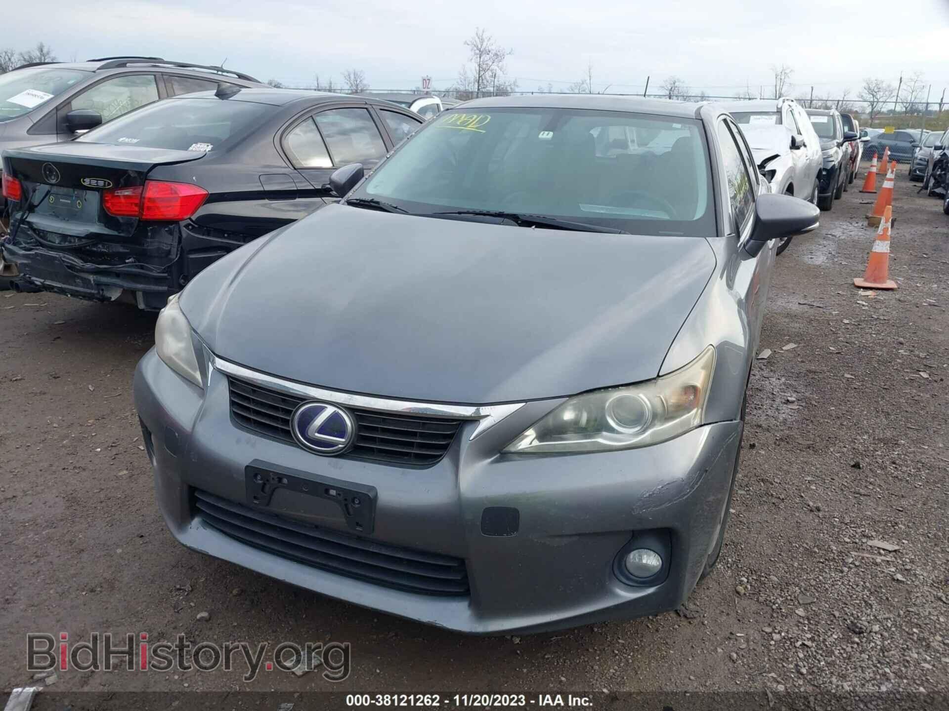 2012 LEXUS CT 200H - VIN: JTHKD5BH8C2121525 - Фото 6