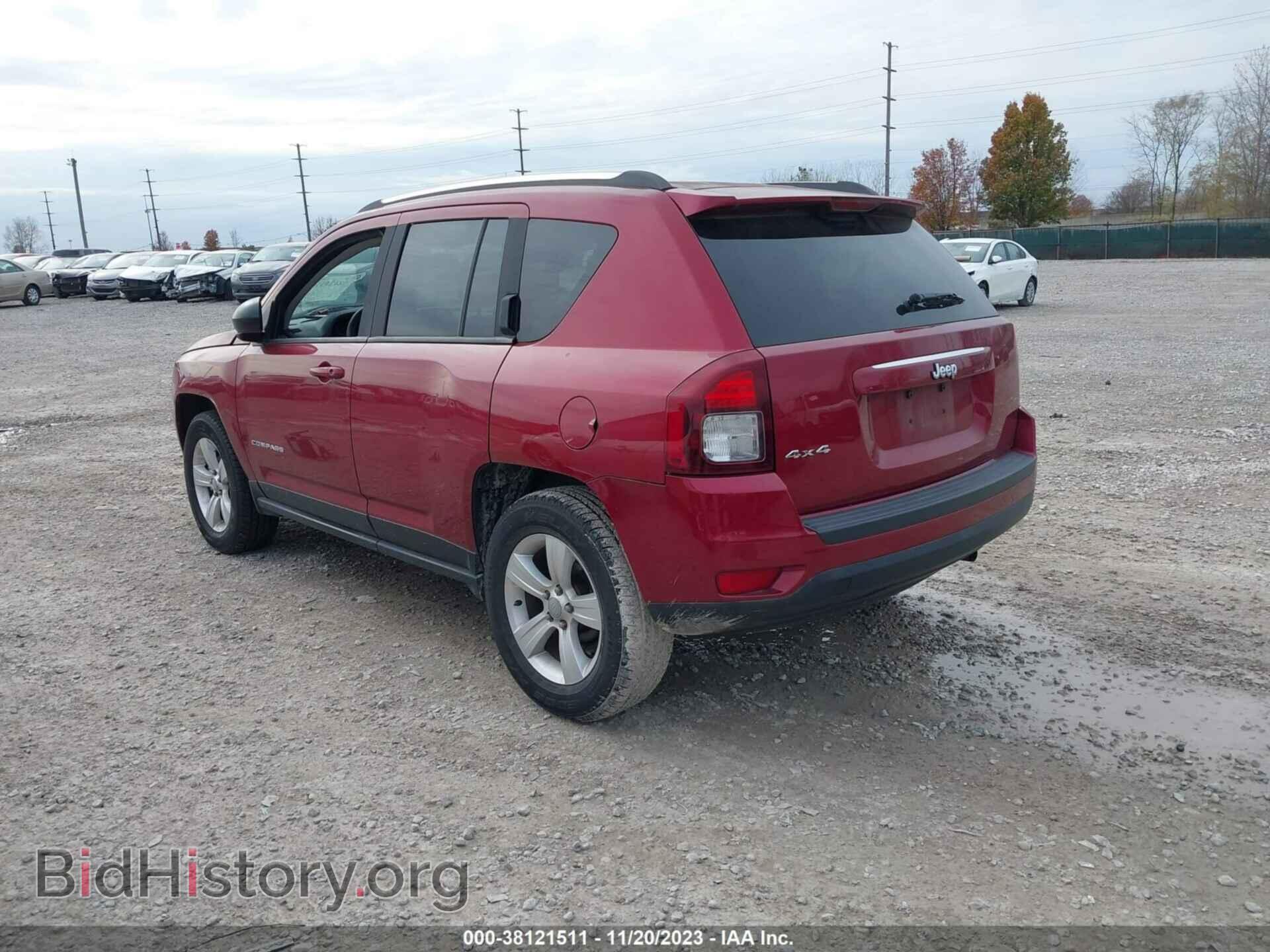 2015 JEEP COMPASS - VIN: 1C4NJDBBXFD225889 - Фото 3