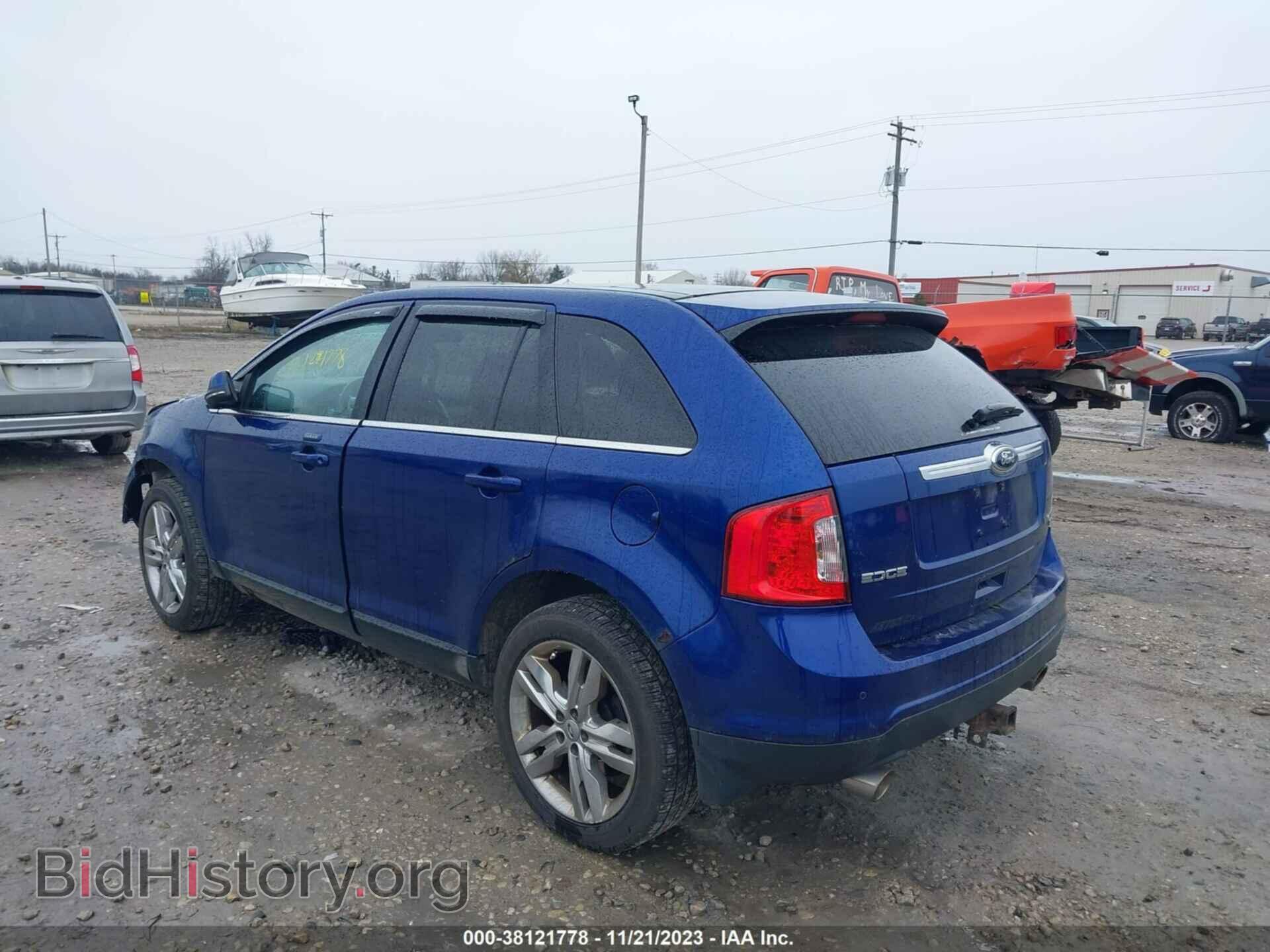 2013 FORD EDGE - VIN: 2FMDK4KC3DBA58744 - Фото 3