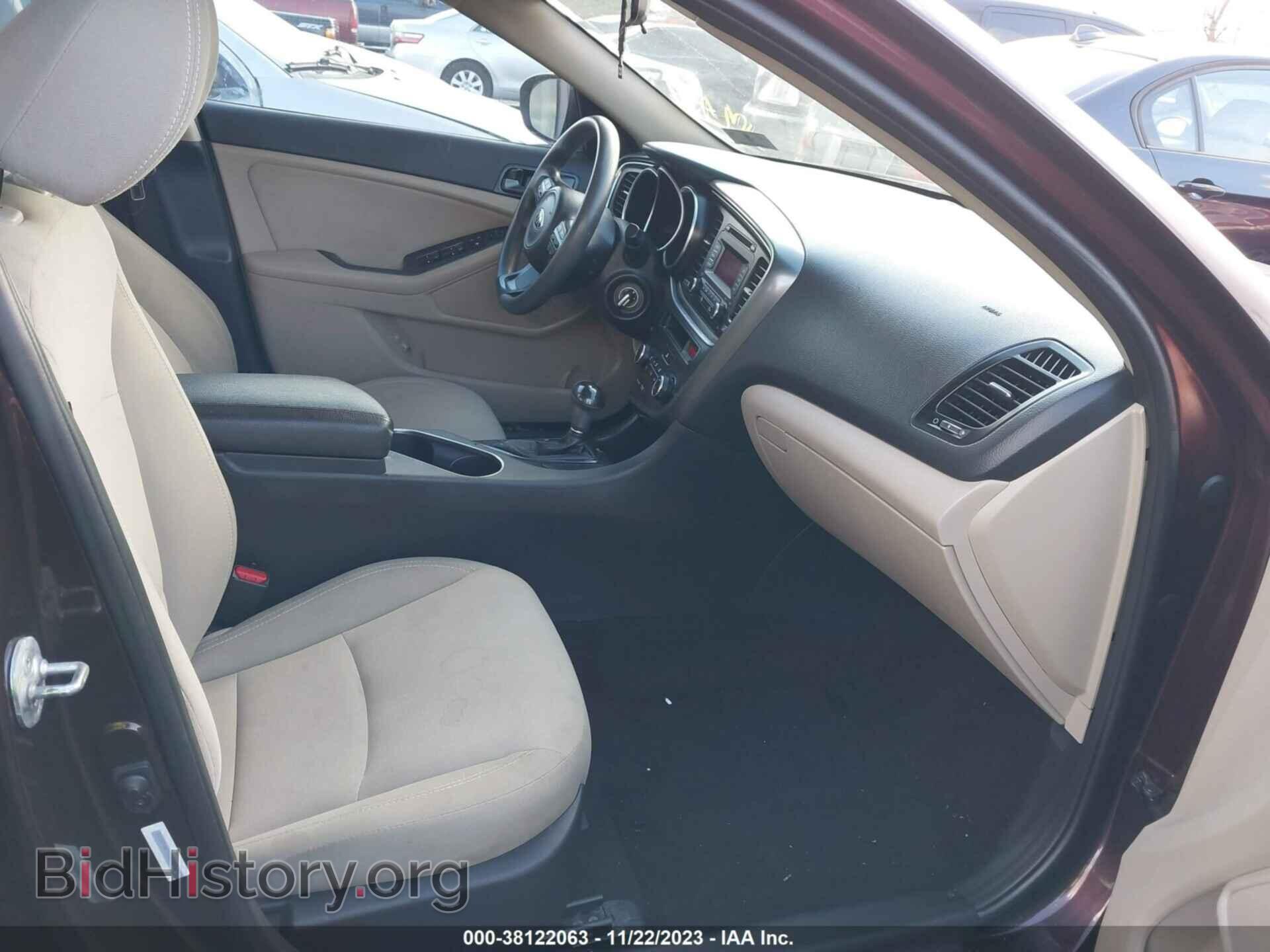 2014 KIA OPTIMA - VIN: 5XXGM4A74EG309689 - Фото 5