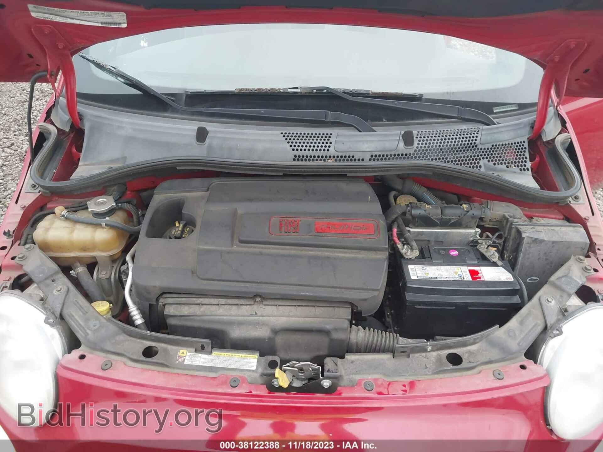 2012 FIAT 500 - VIN: 3C3CFFBR3CT130327 - Фото 10
