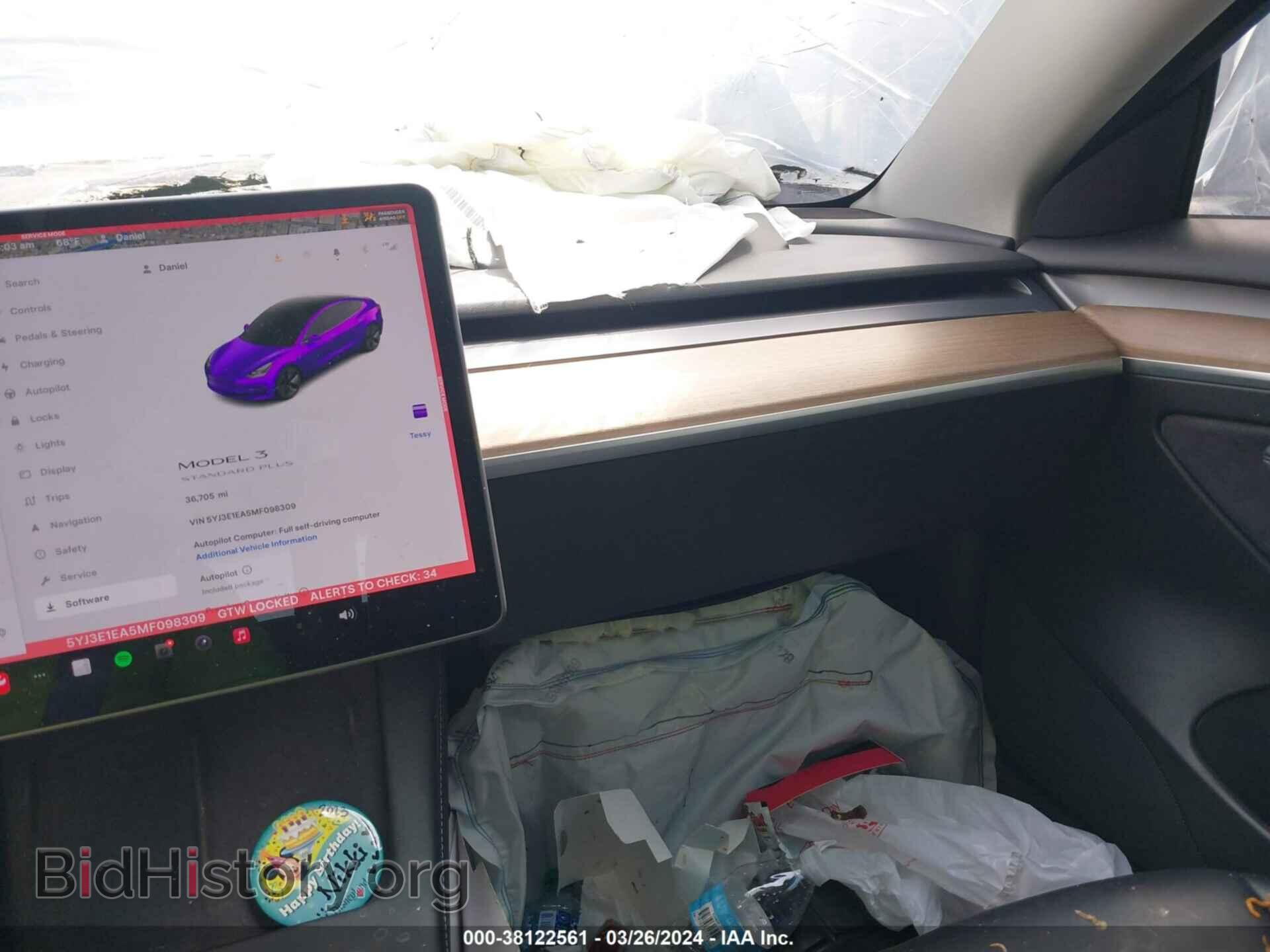 2021 TESLA MODEL 3 - VIN: 5YJ3E1EA5MF098309 - Photo 22