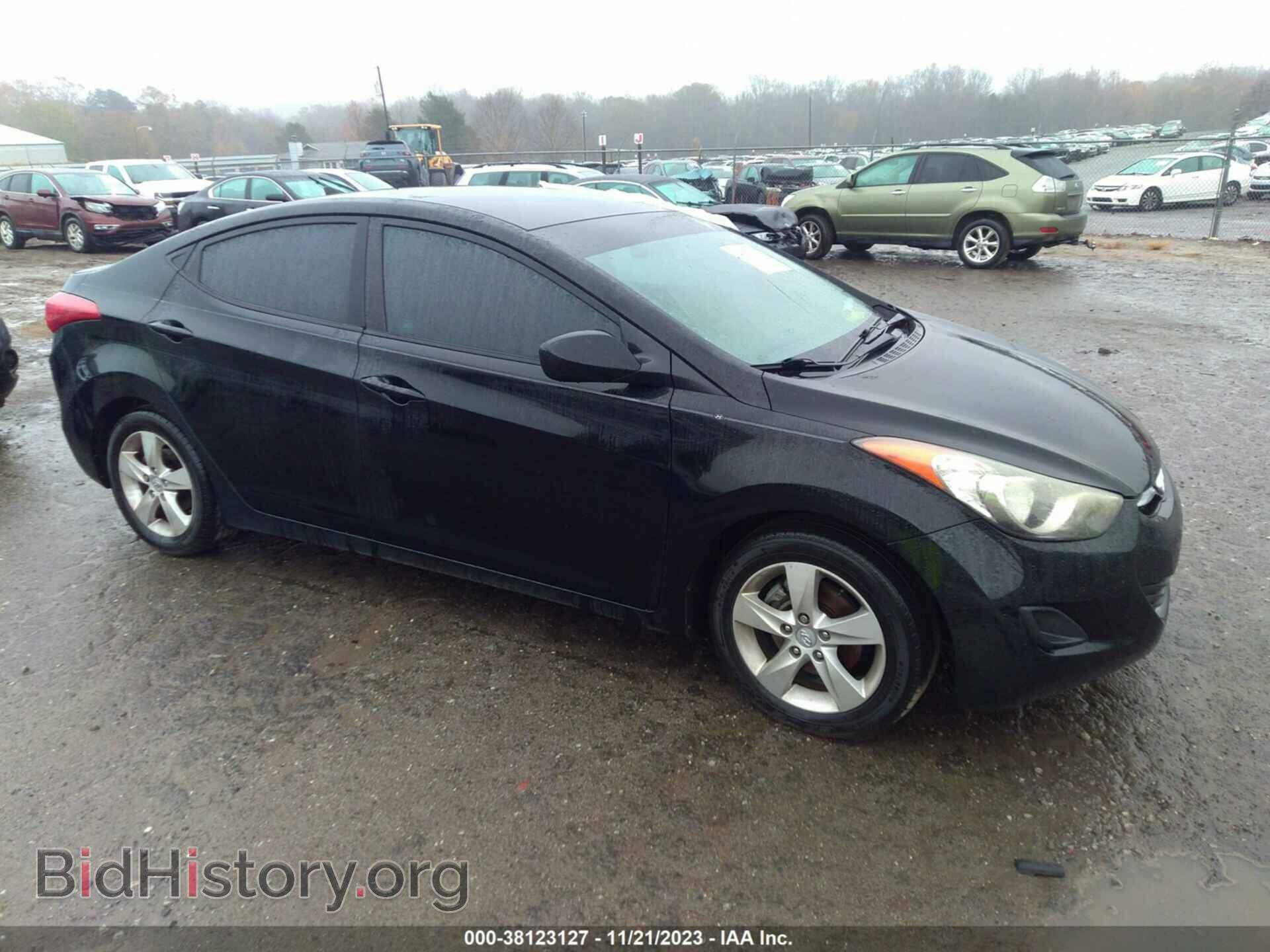 Photo KMHDH4AE9BU155195 - HYUNDAI ELANTRA 2011