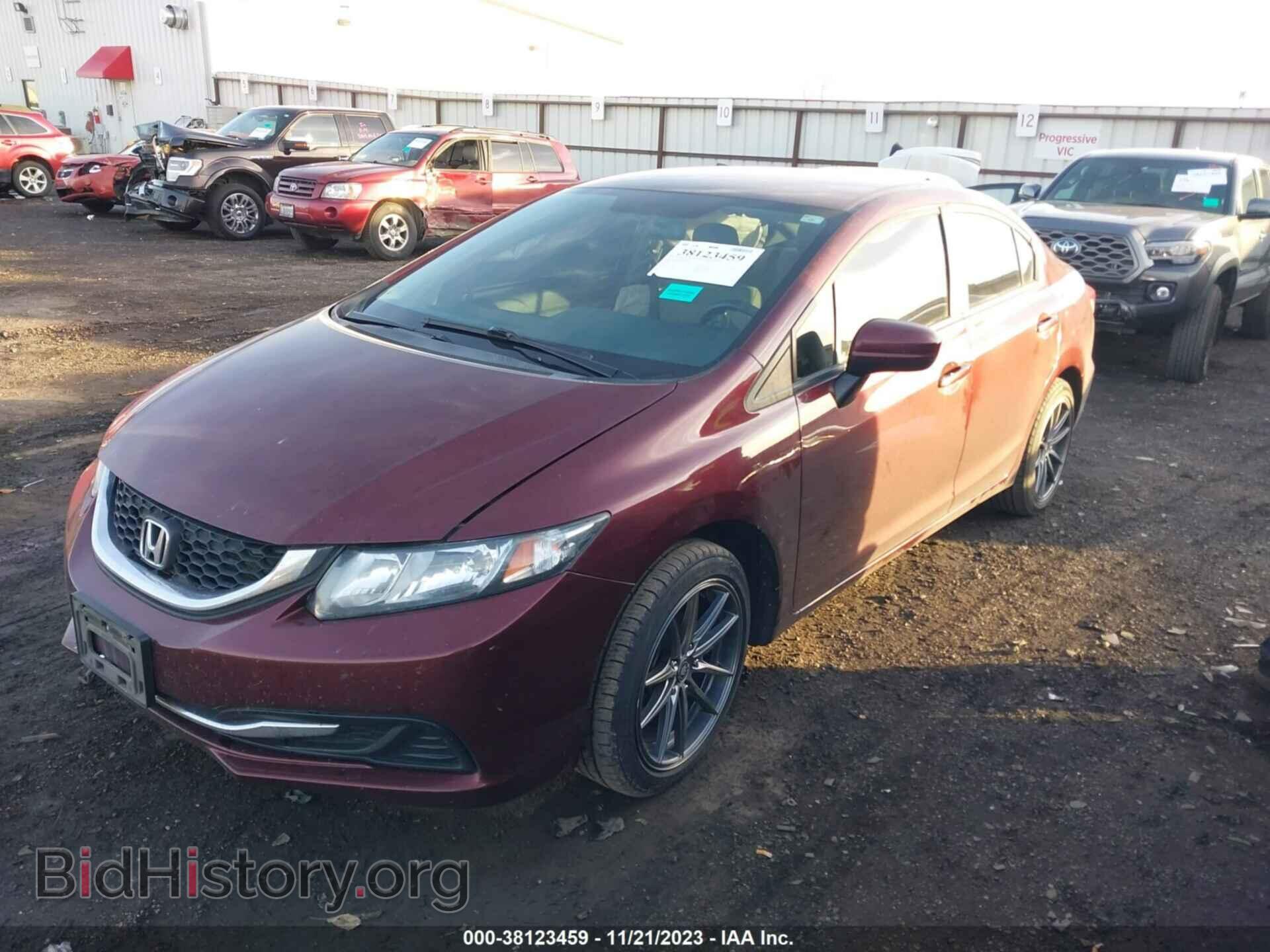 2014 HONDA CIVIC - VIN: 19XFB2F57EE212458 - Фото 2