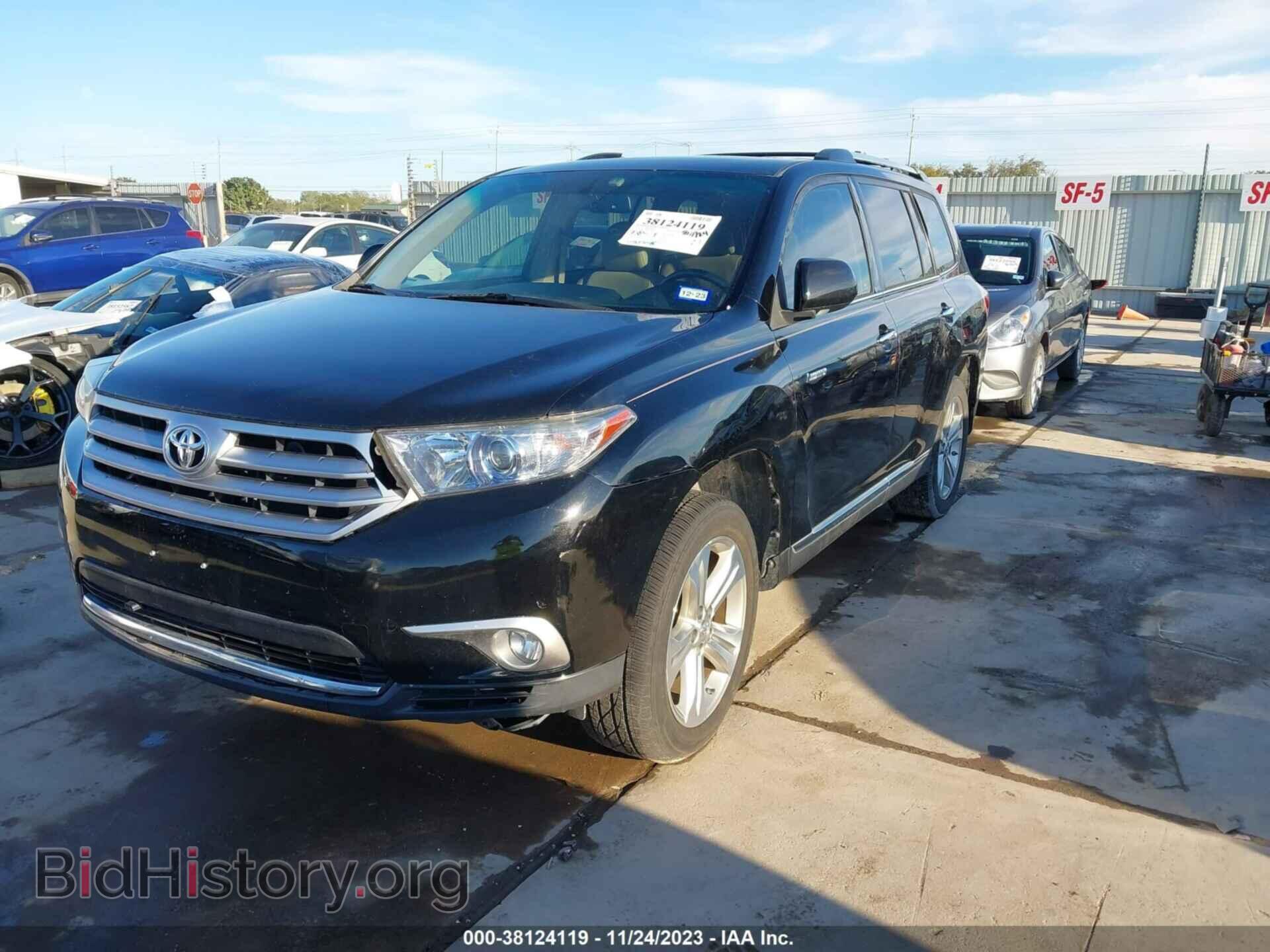 2013 TOYOTA HIGHLANDER - VIN: 5TDYK3EH8DS120984 - Фото 2