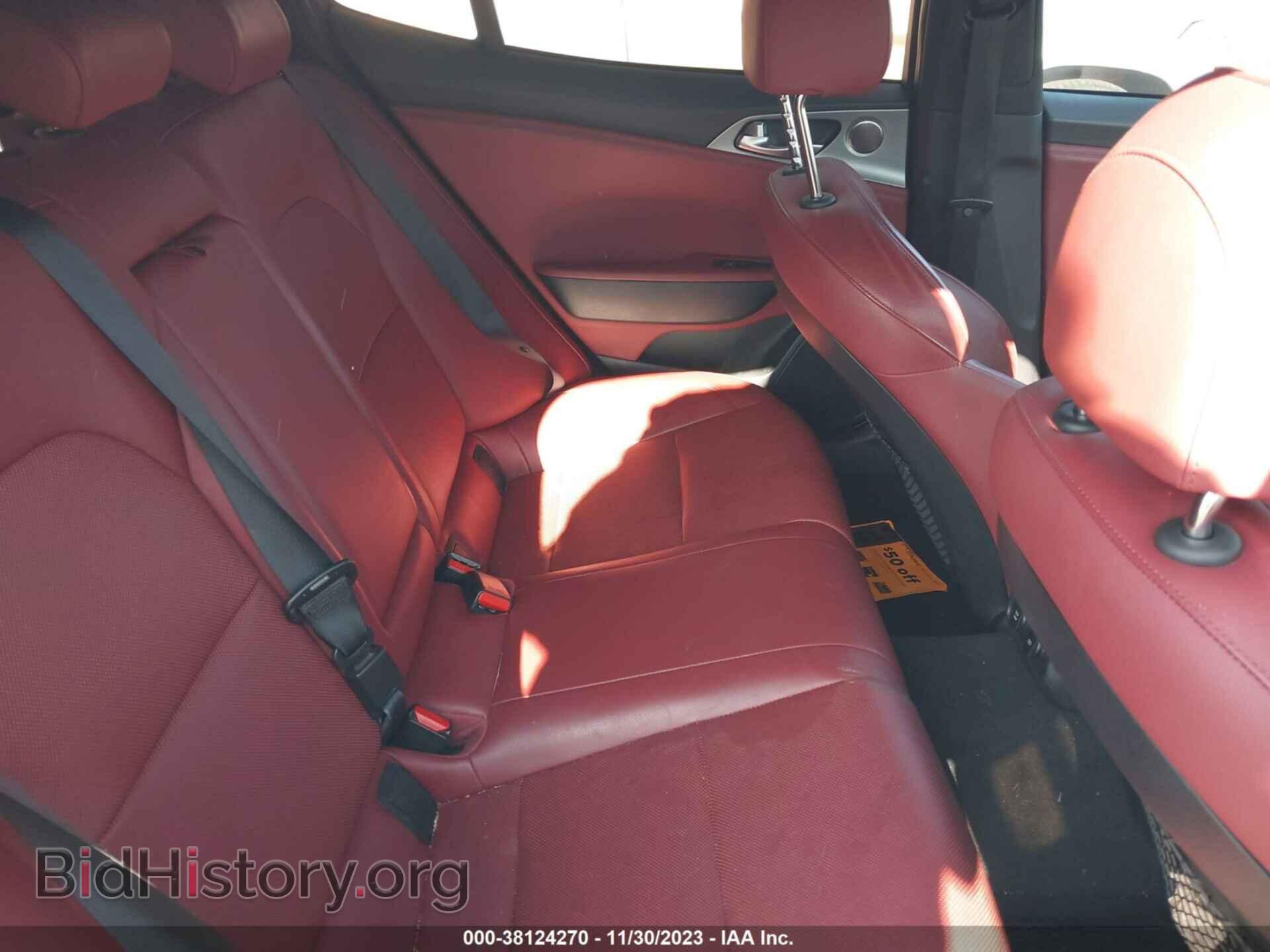 2019 KIA STINGER - VIN: KNAE45LC3K6063006 - Фото 8