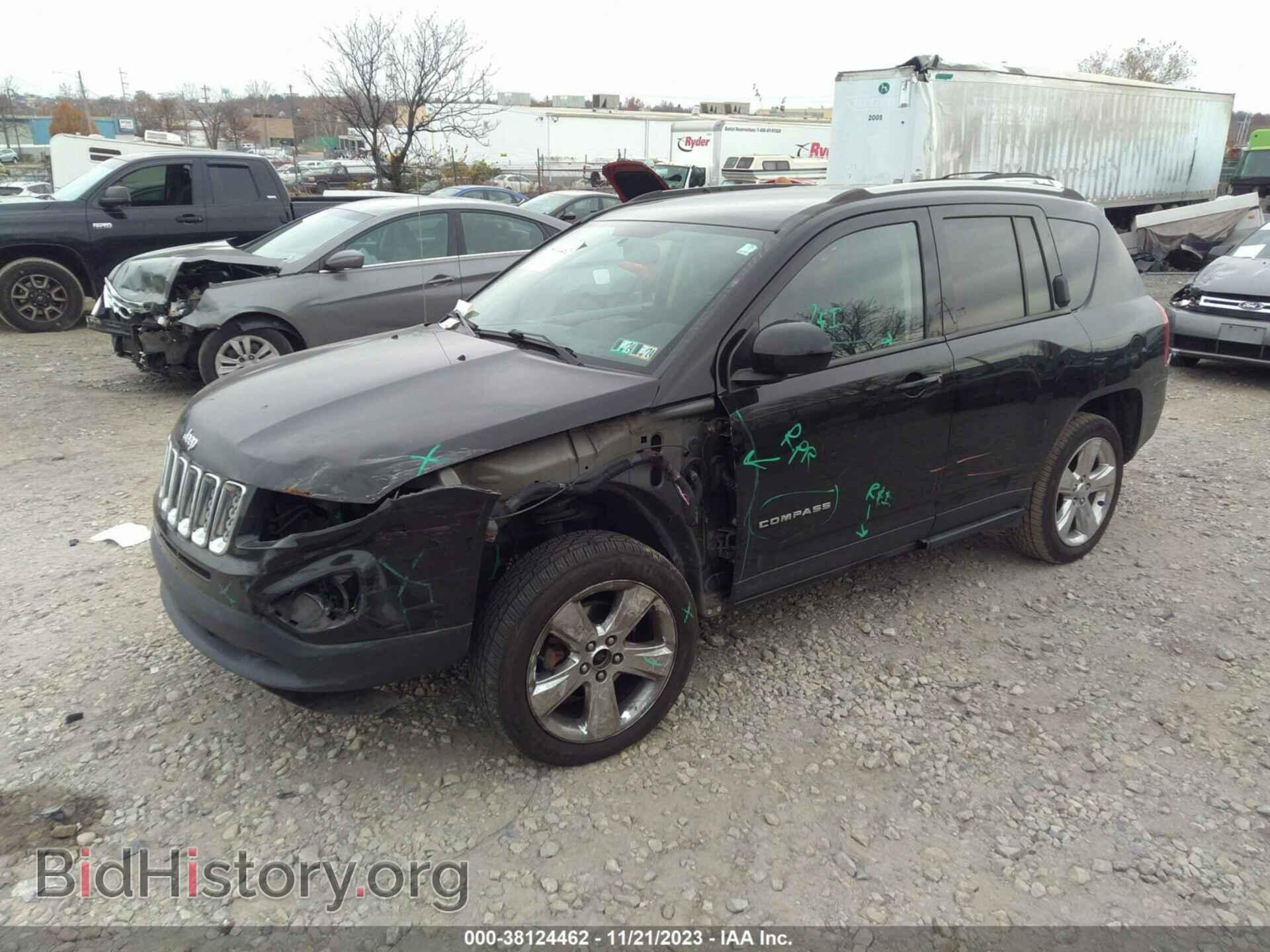 2015 JEEP COMPASS - VIN: 1C4NJDEB7FD394053 - Фото 2