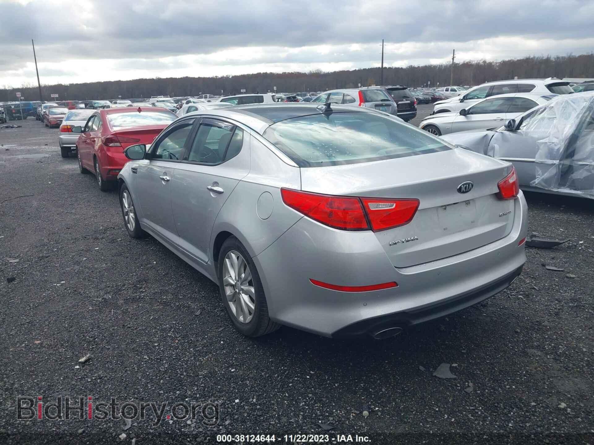 2015 KIA OPTIMA - VIN: 5XXGN4A78FG360143 - Фото 3