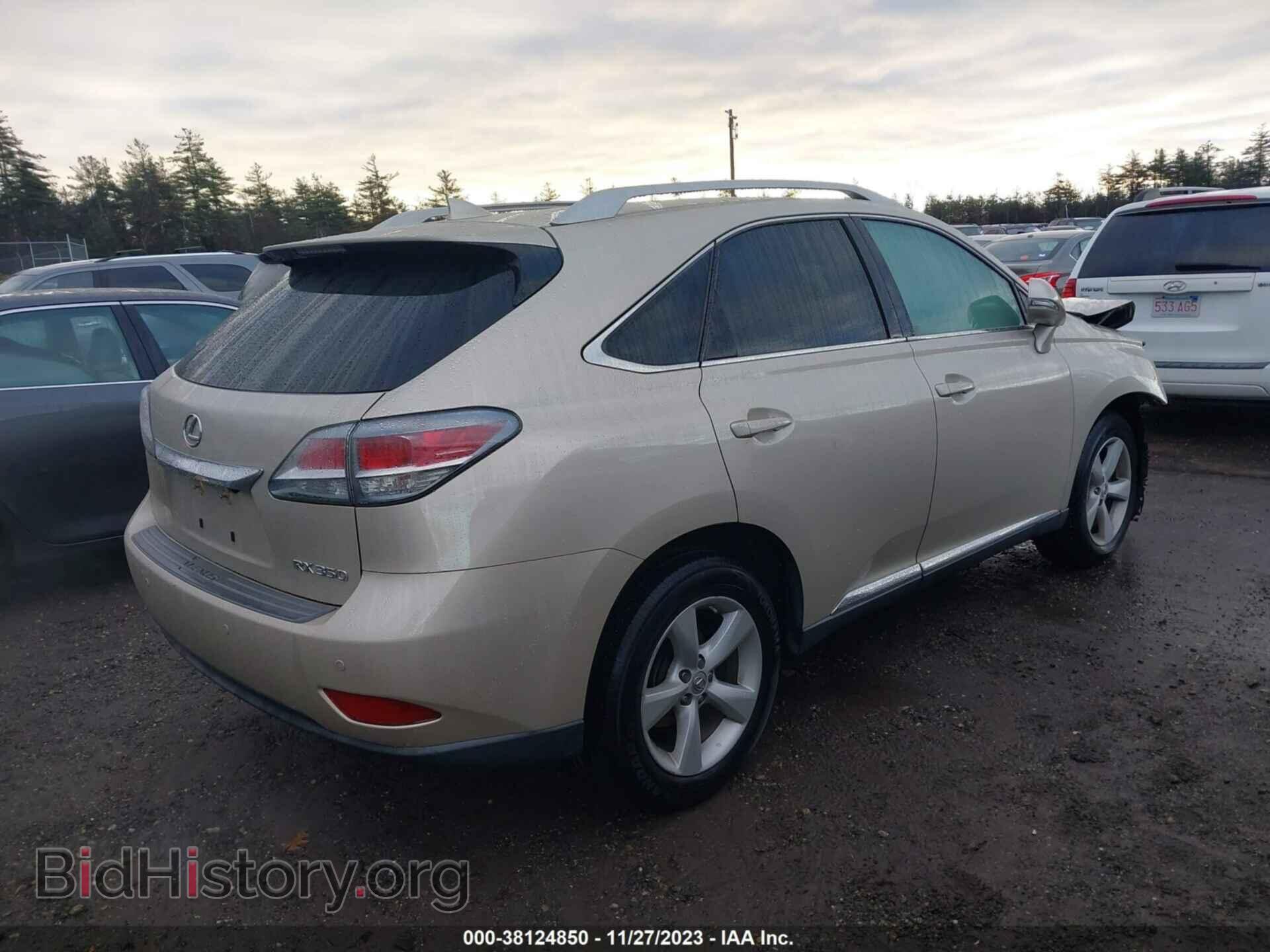 2015 LEXUS RX 350 - VIN: 2T2BK1BA5FC263531 - Фото 4