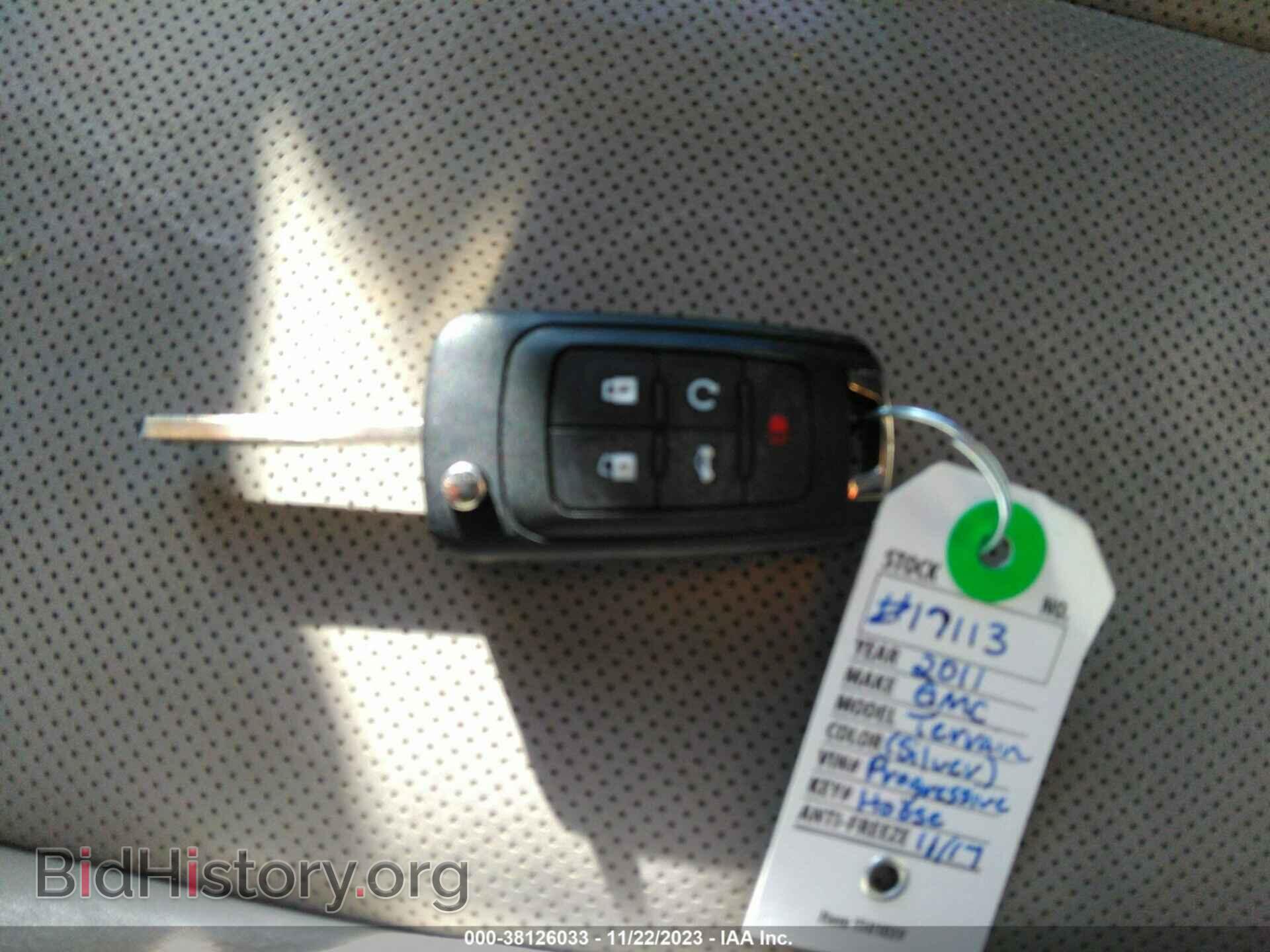 2011 GMC TERRAIN - VIN: 2CTFLXEC6B6440185 - Photo 11