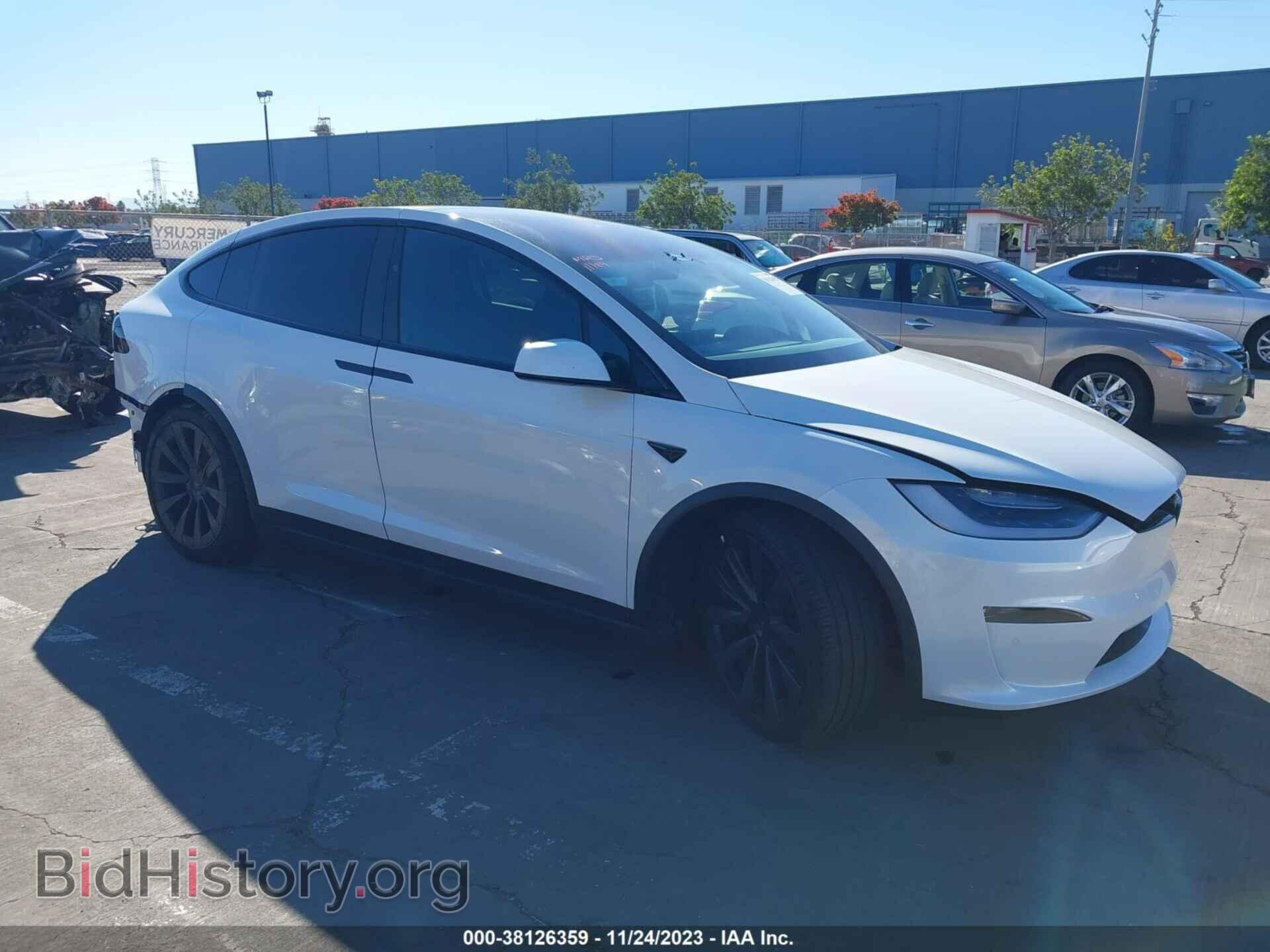 Photo 7SAXCDE59NF337747 - TESLA MODEL X 2022